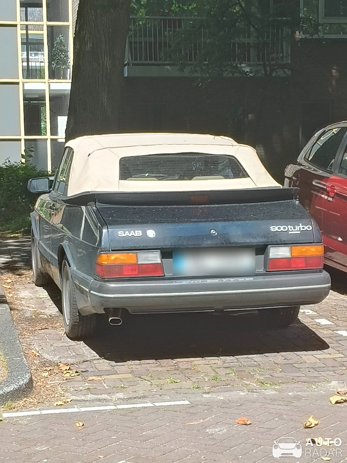 Saab 900S Turbo Cabriolet spotted in Amsterdam