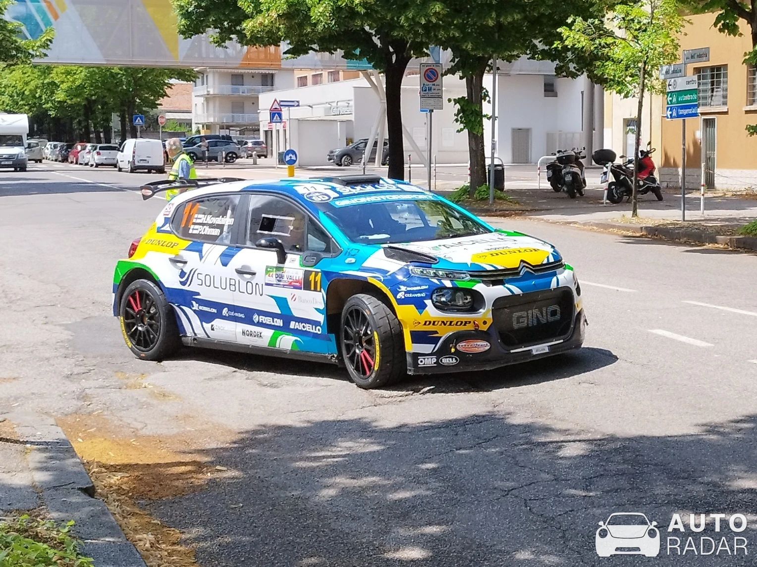 Citroën C3 Rally2 spotted in Verona
