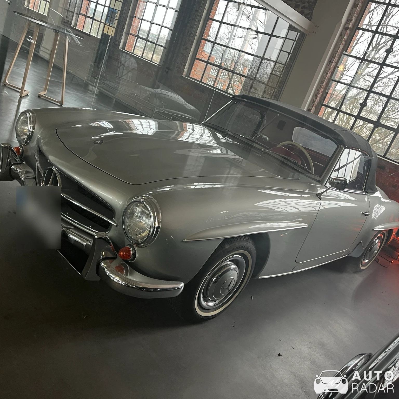 Mercedes-Benz 190 SL spotted in Frankfurt am Main