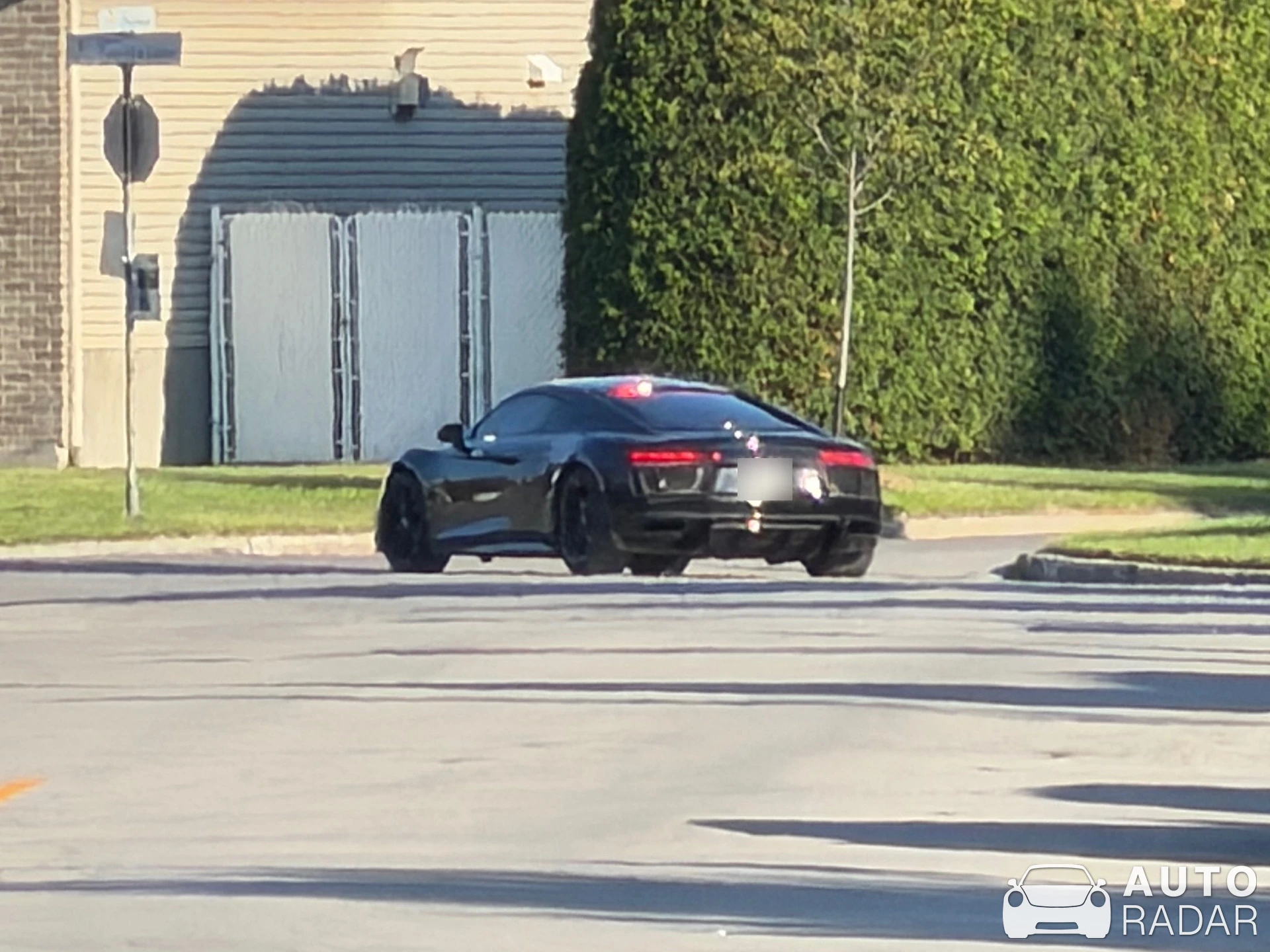 Audi R8 V10 RWS spotted in Charlemagne