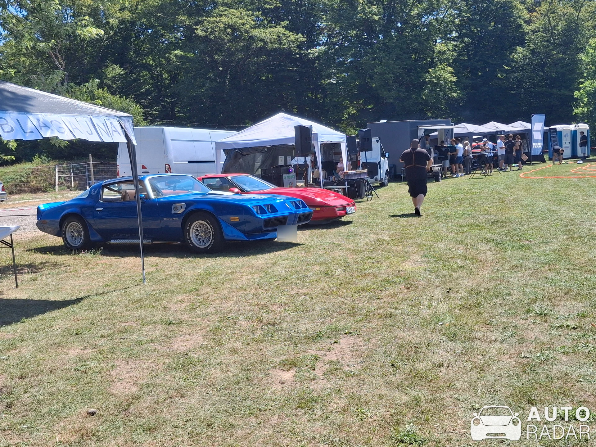 Pontiac Firebird spotted in Lendava