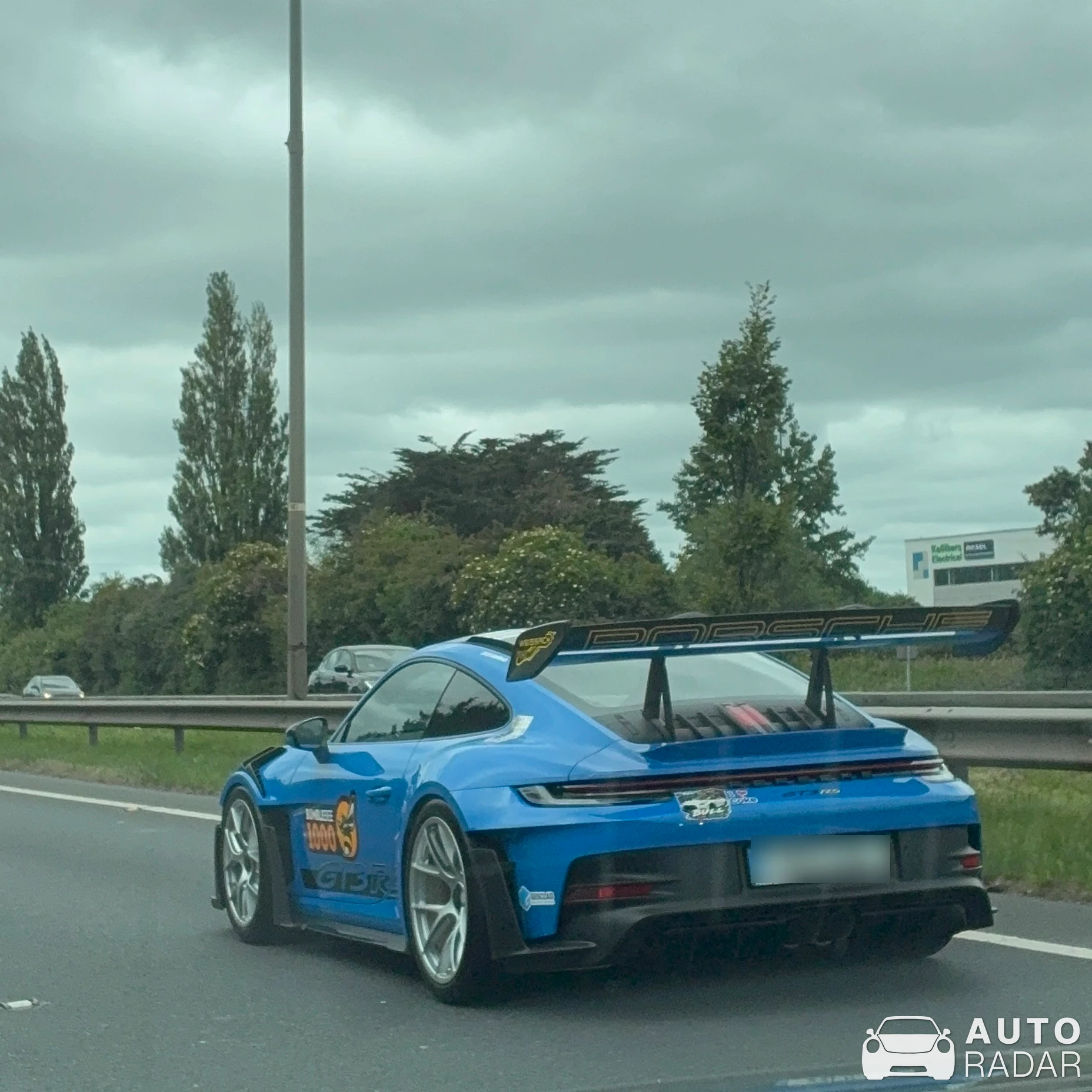 Porsche 992 GT3 RS MkI spotted in Straffan