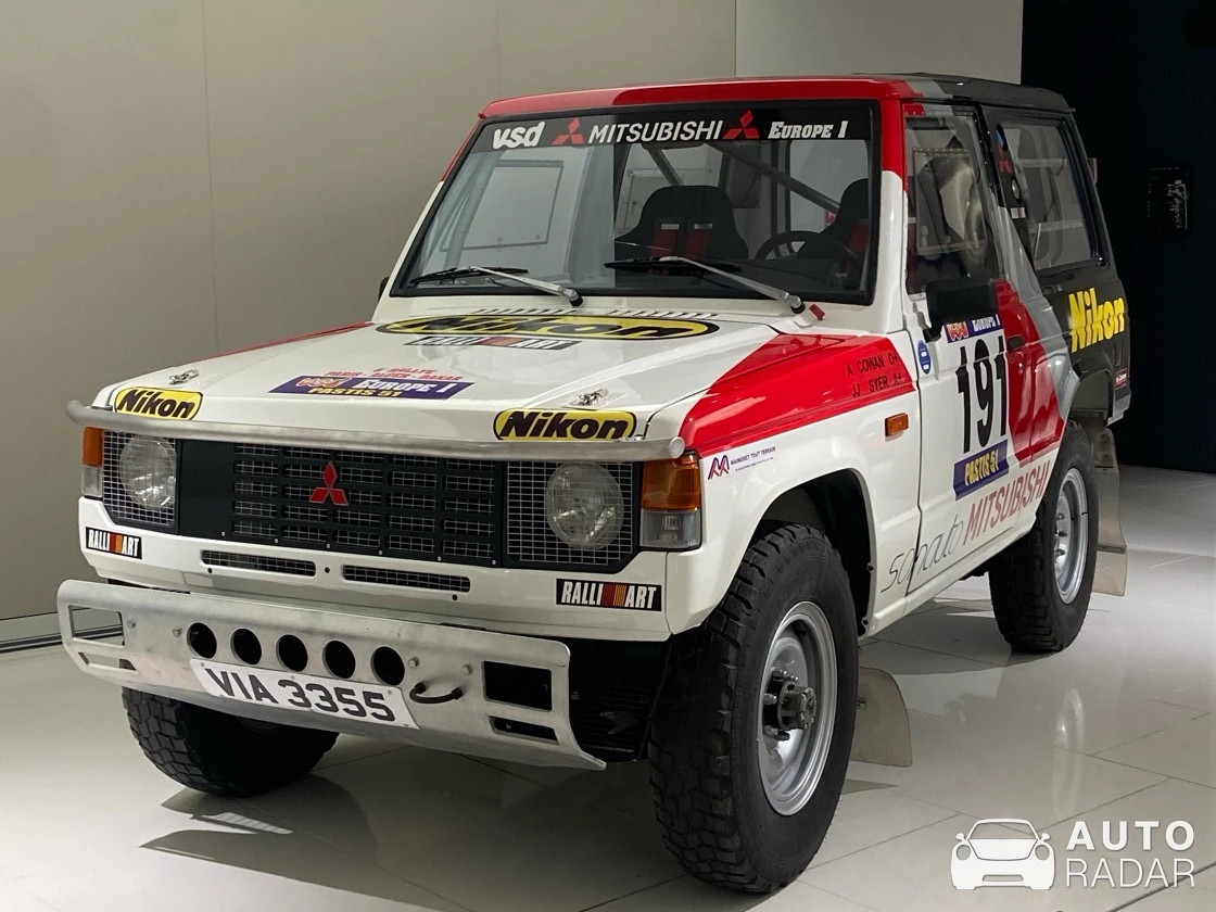 Mitsubishi Pajero spotted in Monaco