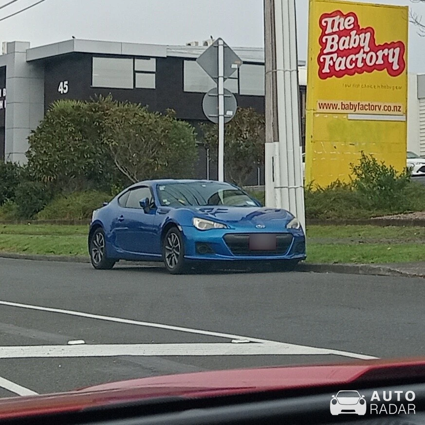Subaru BRZ spotted in Auckland
