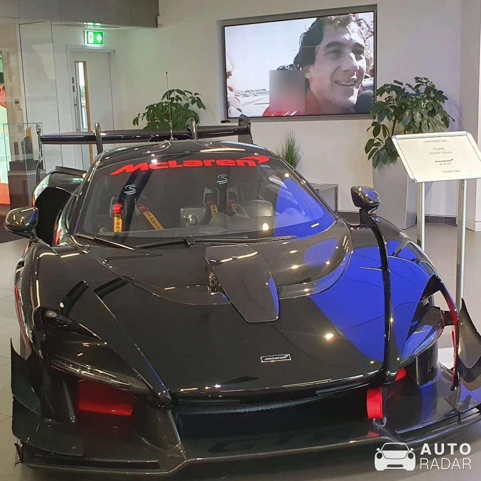 McLaren Senna GTR spotted in Handforth