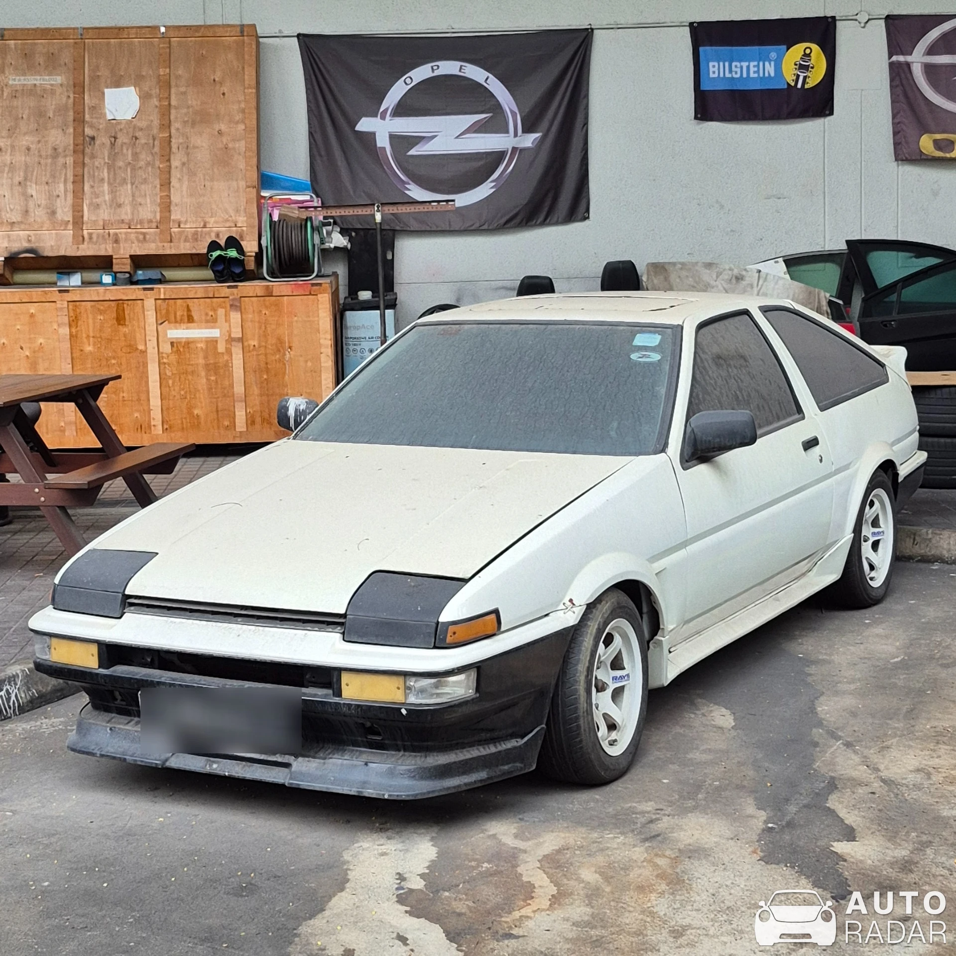 Toyota Sprinter Trueno AE86 spotted in Singapore