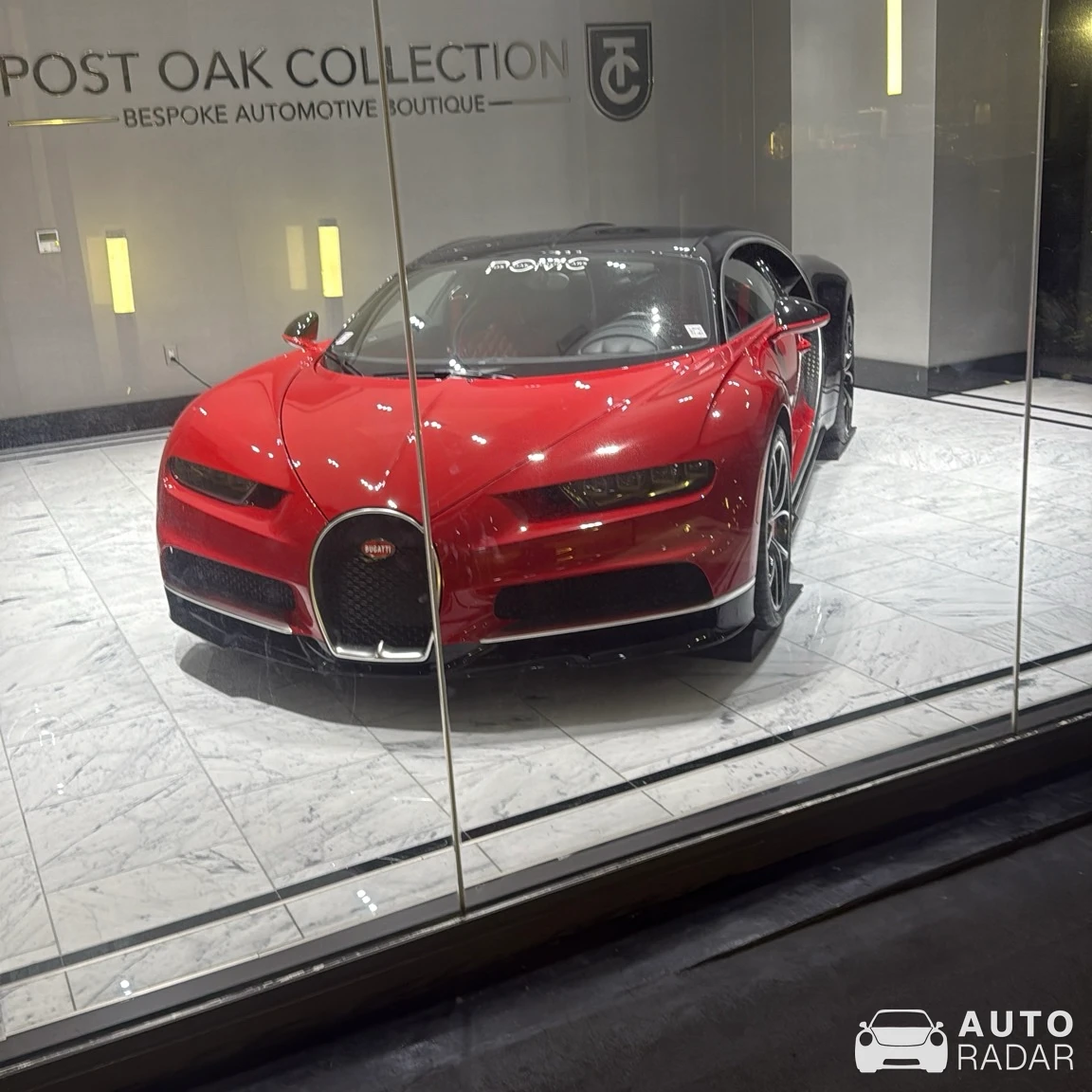 Bugatti Chiron spotted in Houston