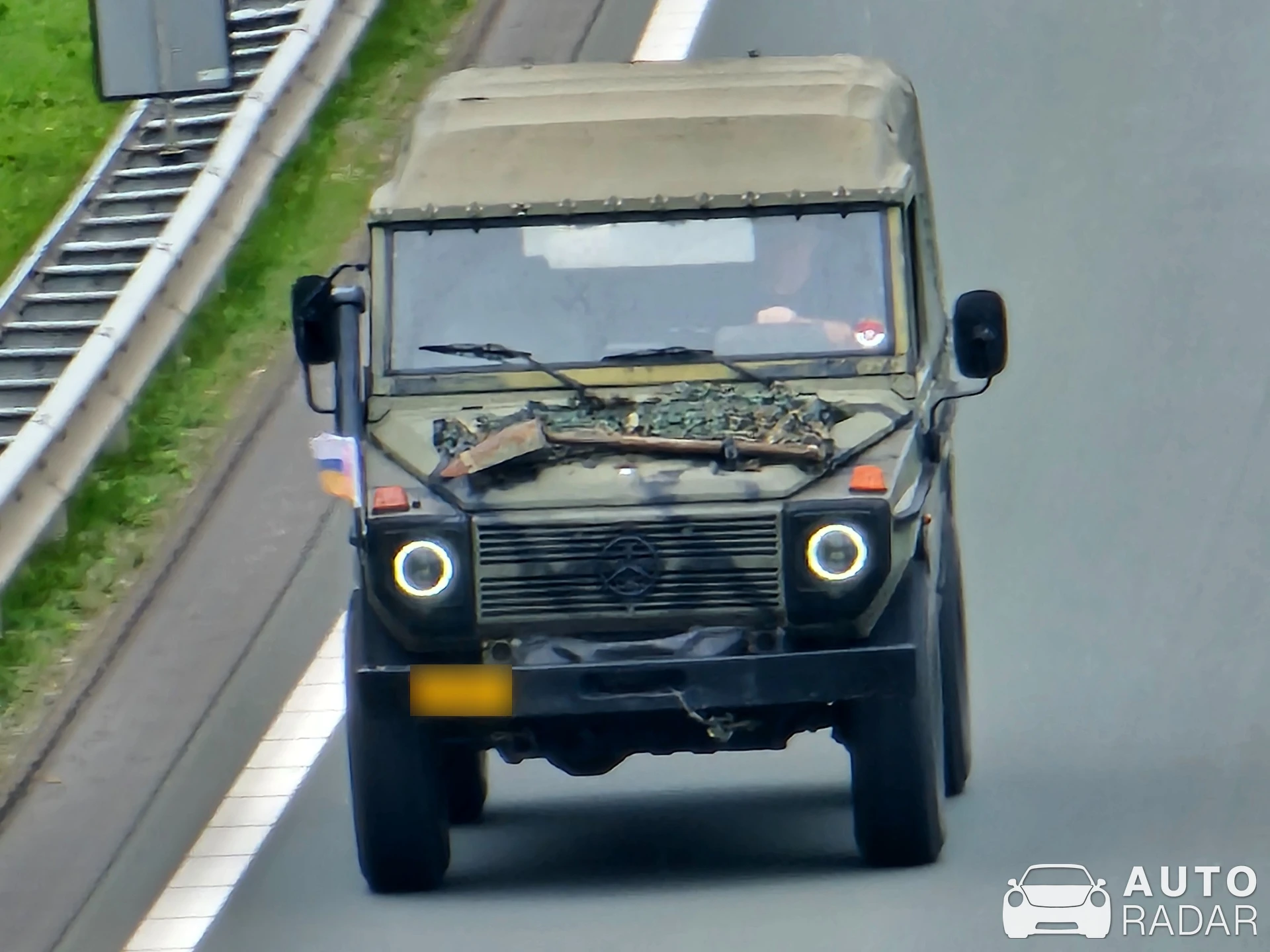 Mercedes-Benz 250 GD Wolf spotted in Landgraaf