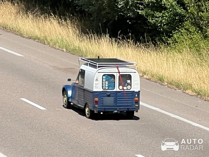 Citroën 2CV Fourgonnette spotted in Dommartin-lès-Toul