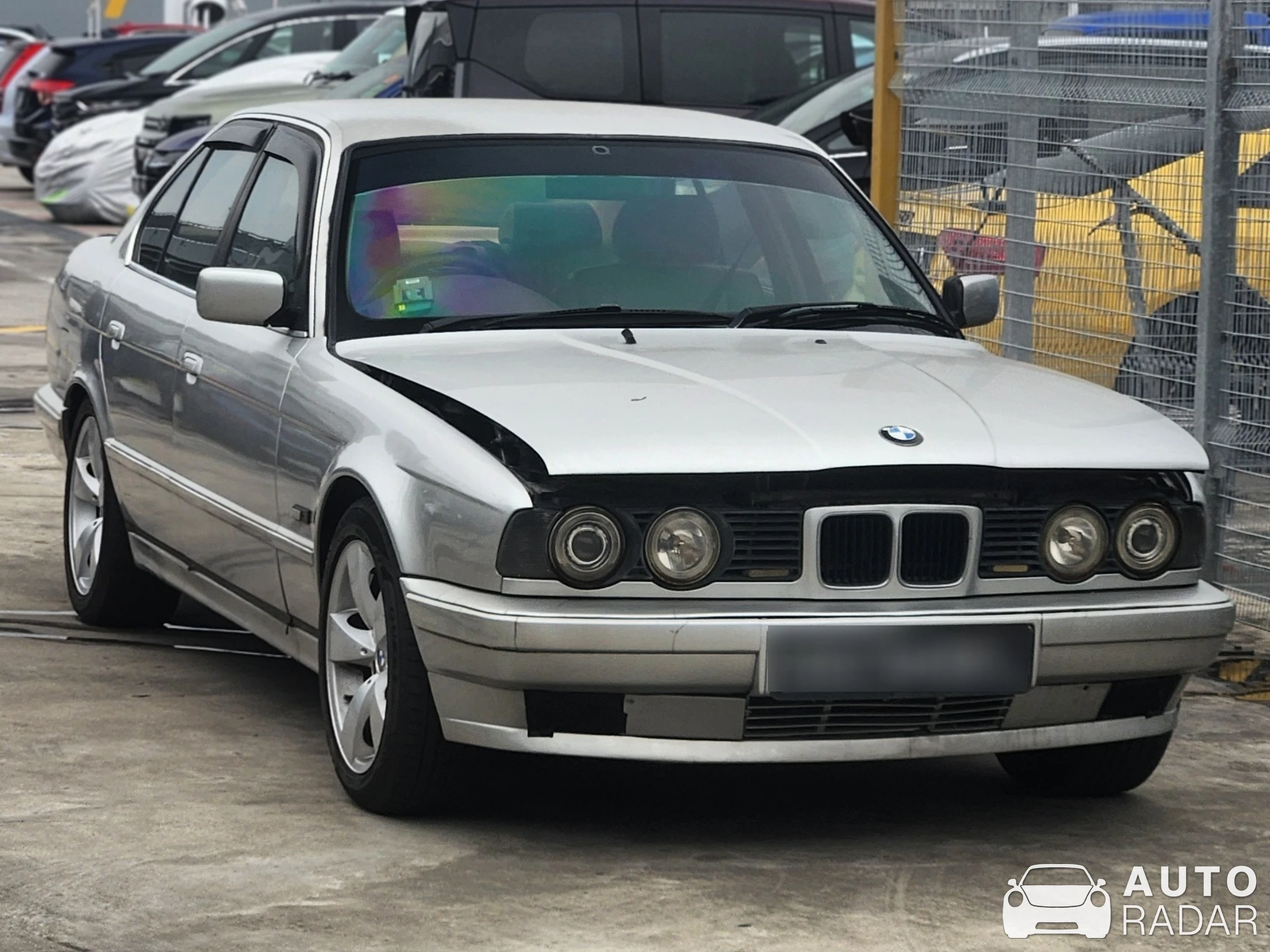 BMW 5 Series E34 spotted in Singapore