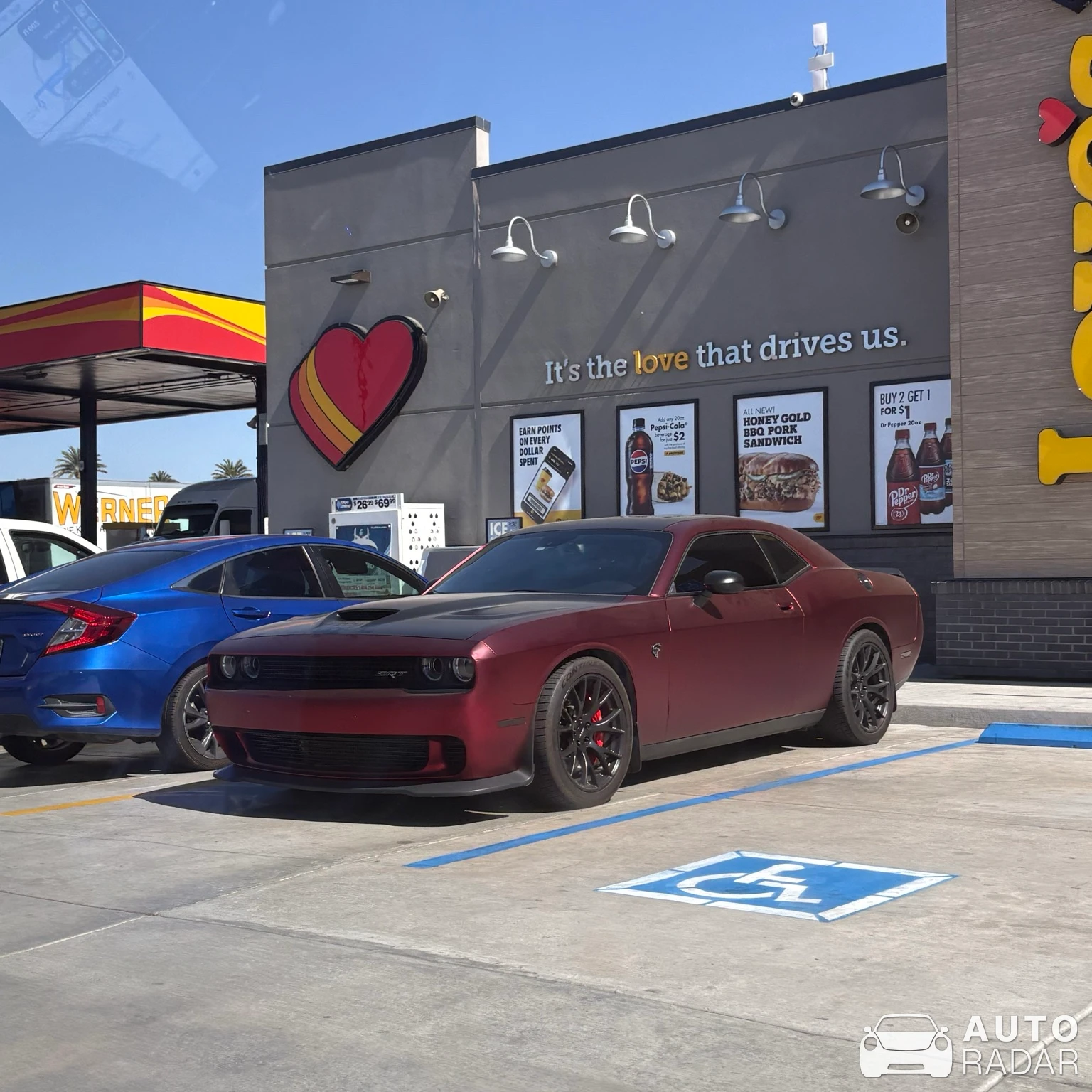 Dodge Challenger SRT Hellcat spotted in La Quinta