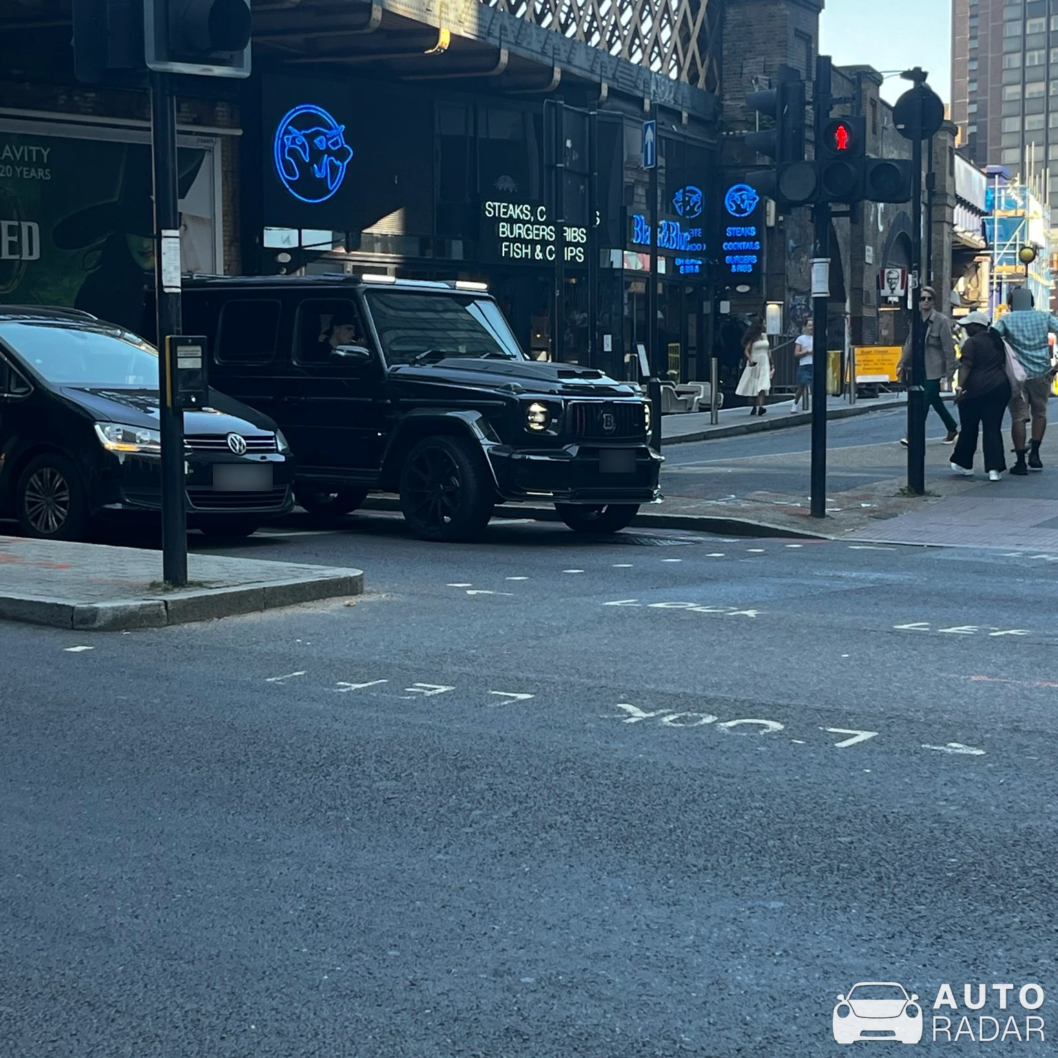 Mercedes-AMG Brabus G spotted in London