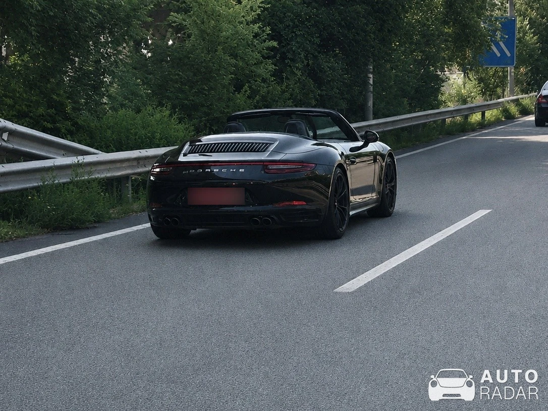Porsche 991 Carrera Cabriolet MkI spotted in Parets del Vallès