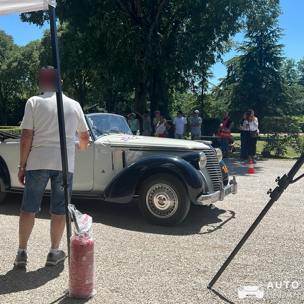 Fiat 500 Topolino C Cabriolet spotted in Mantova