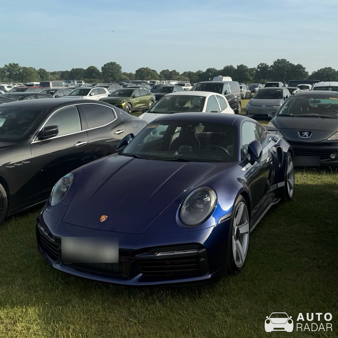 Porsche 992 Turbo 50 spotted in Le Mans