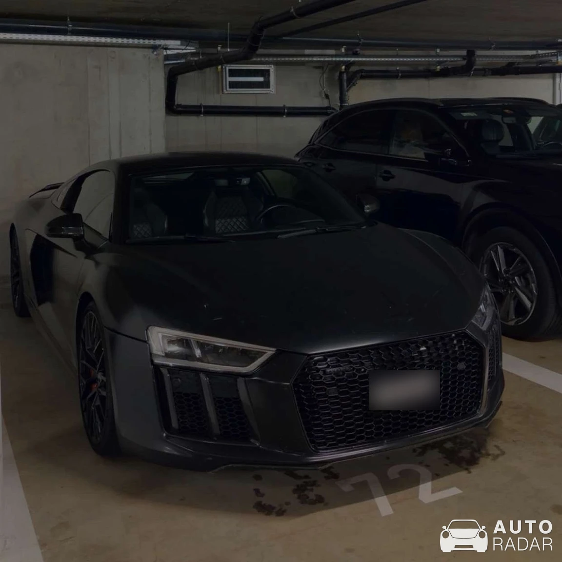 Audi R8 Type 4S spotted in Neuchâtel