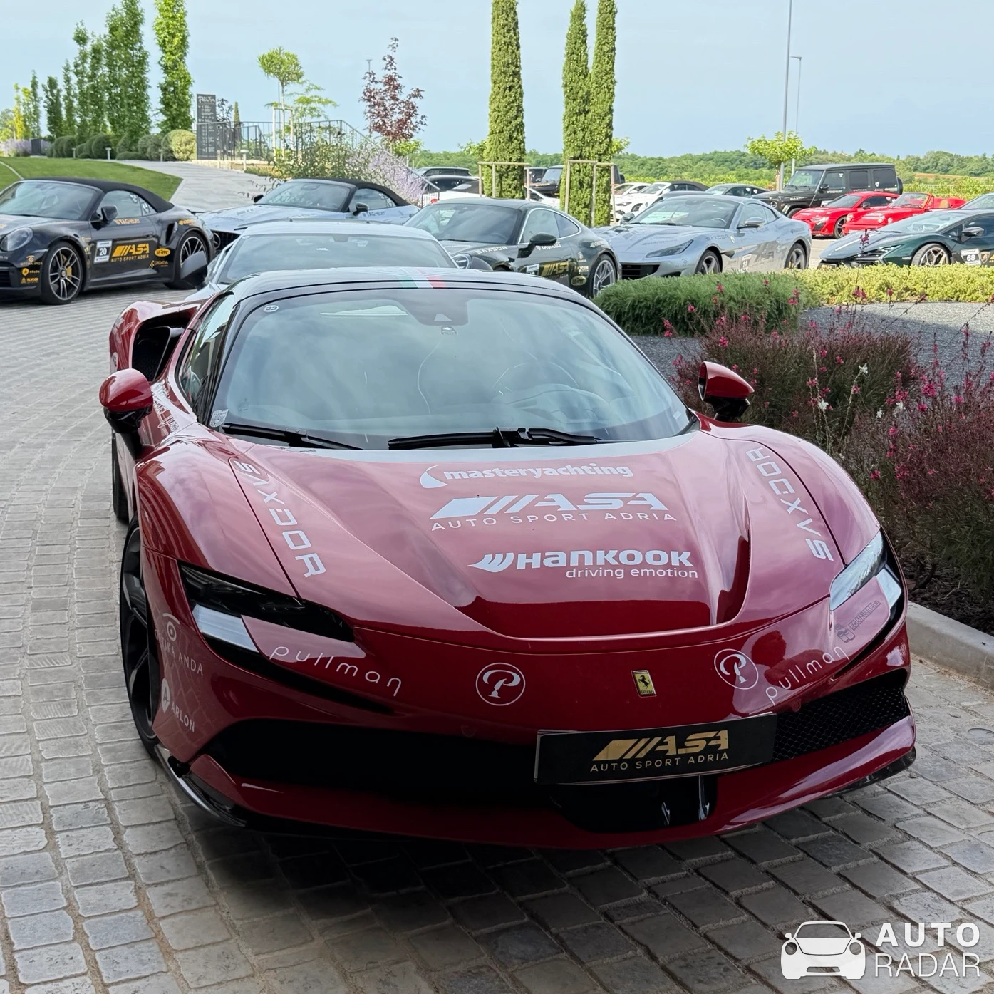 Ferrari SF90 Spider spotted in Grado