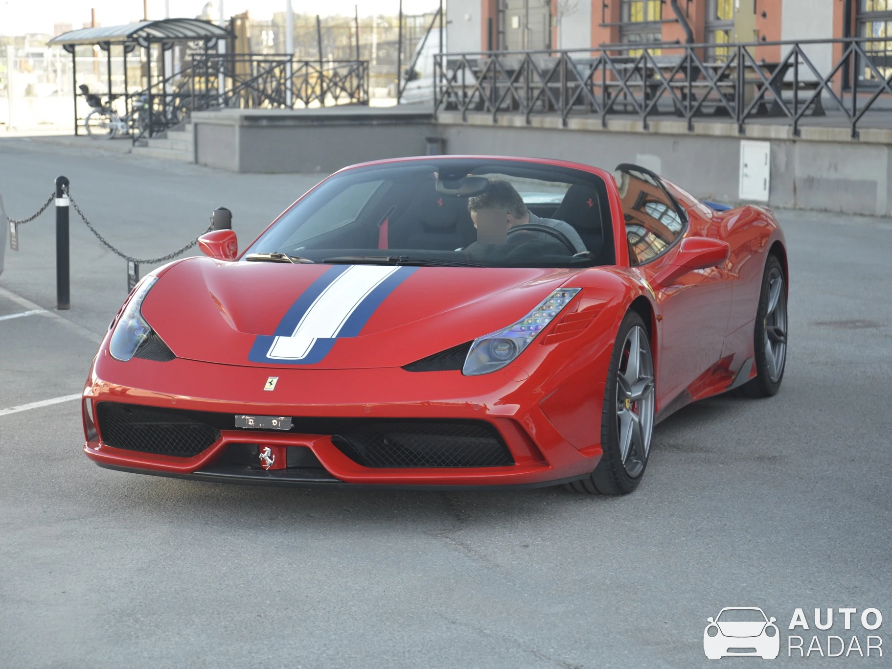 Ferrari 458 Speciale A spotted in Stockholm