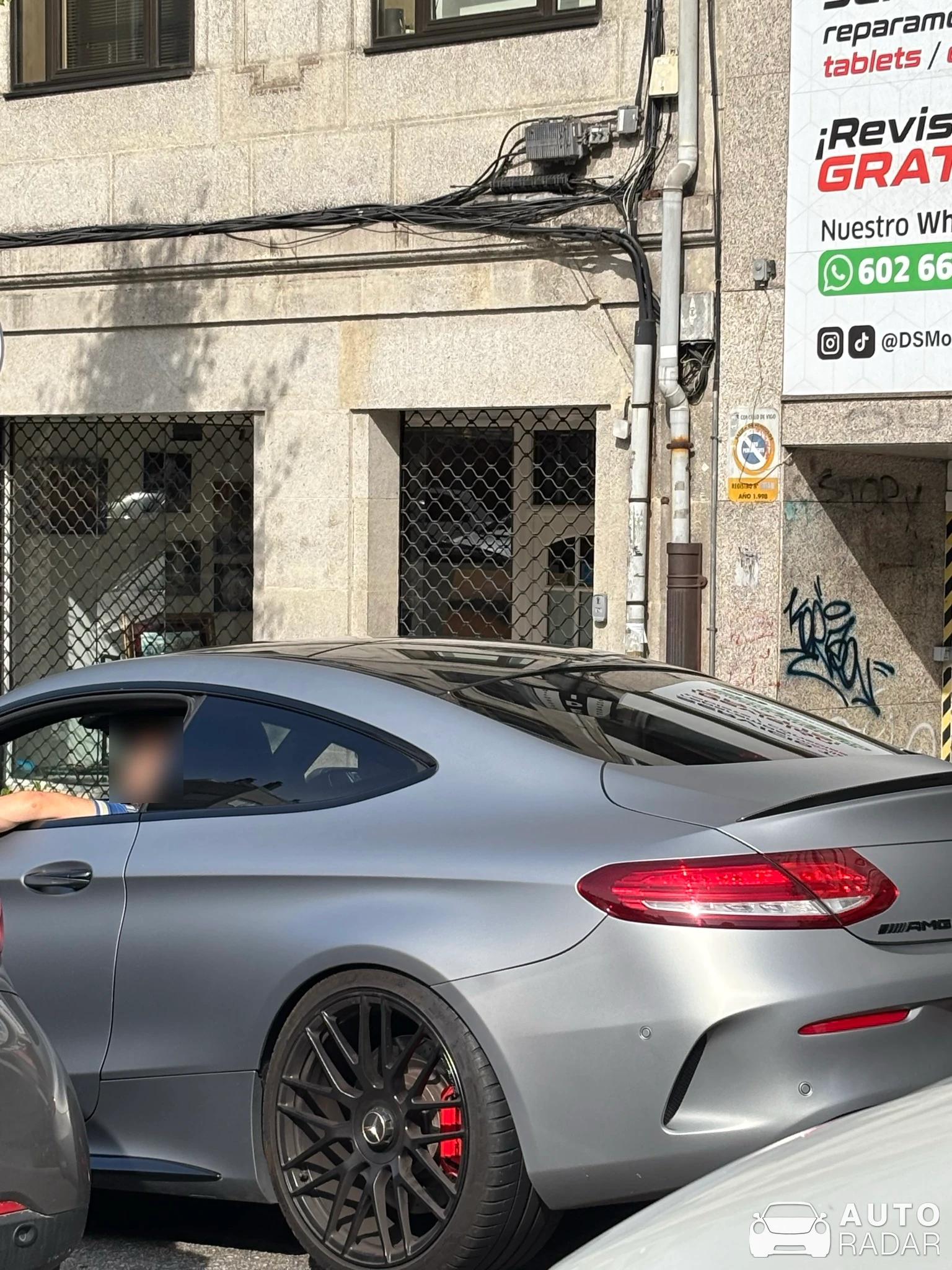Mercedes-AMG C 63 Coupé C205 spotted in Vigo