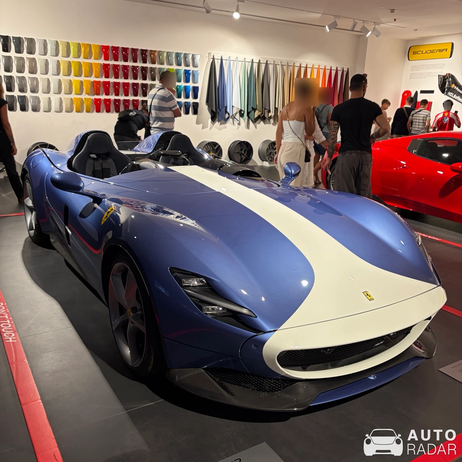 Ferrari Monza SP1 spotted in Maranello