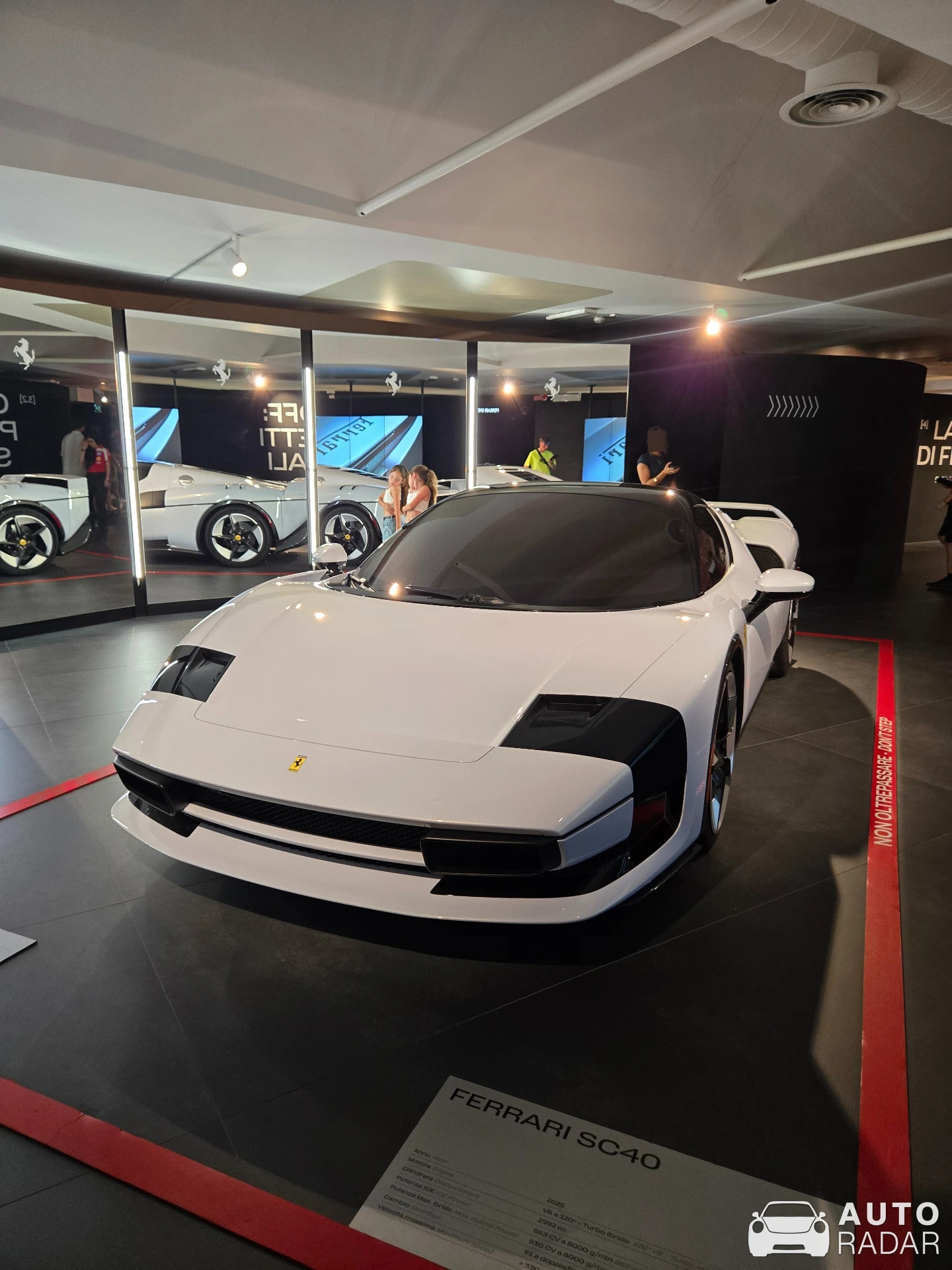 Ferrari SC40 spotted in Maranello