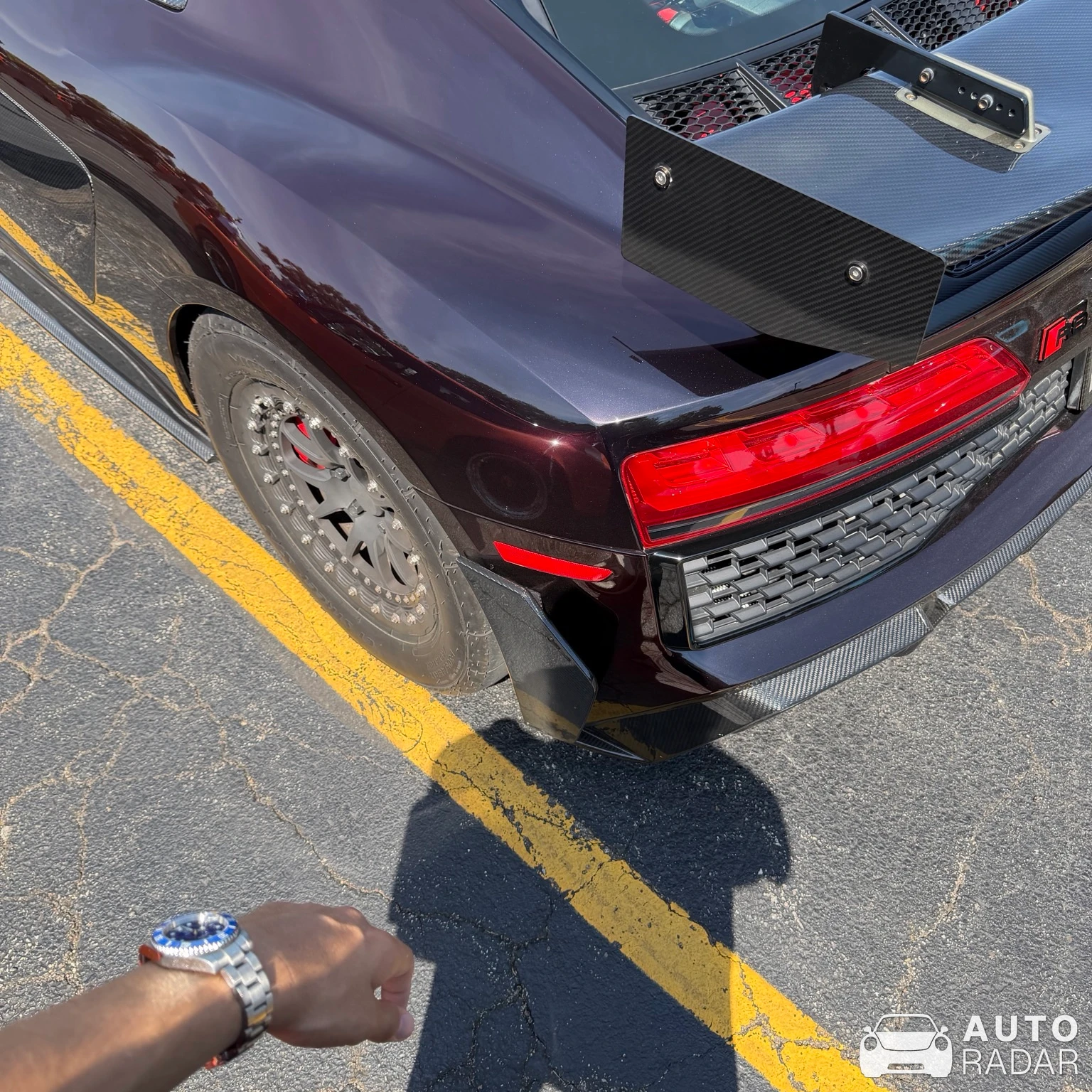 Audi R8 V10 spotted in Northbrook