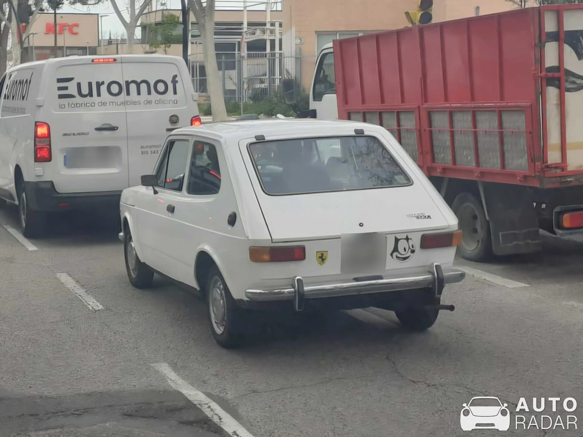 SEAT 127 spotted in Zaragoza