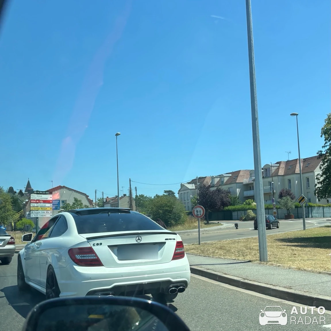 Mercedes-AMG C 63 Coupé W204 spotted in Poissy
