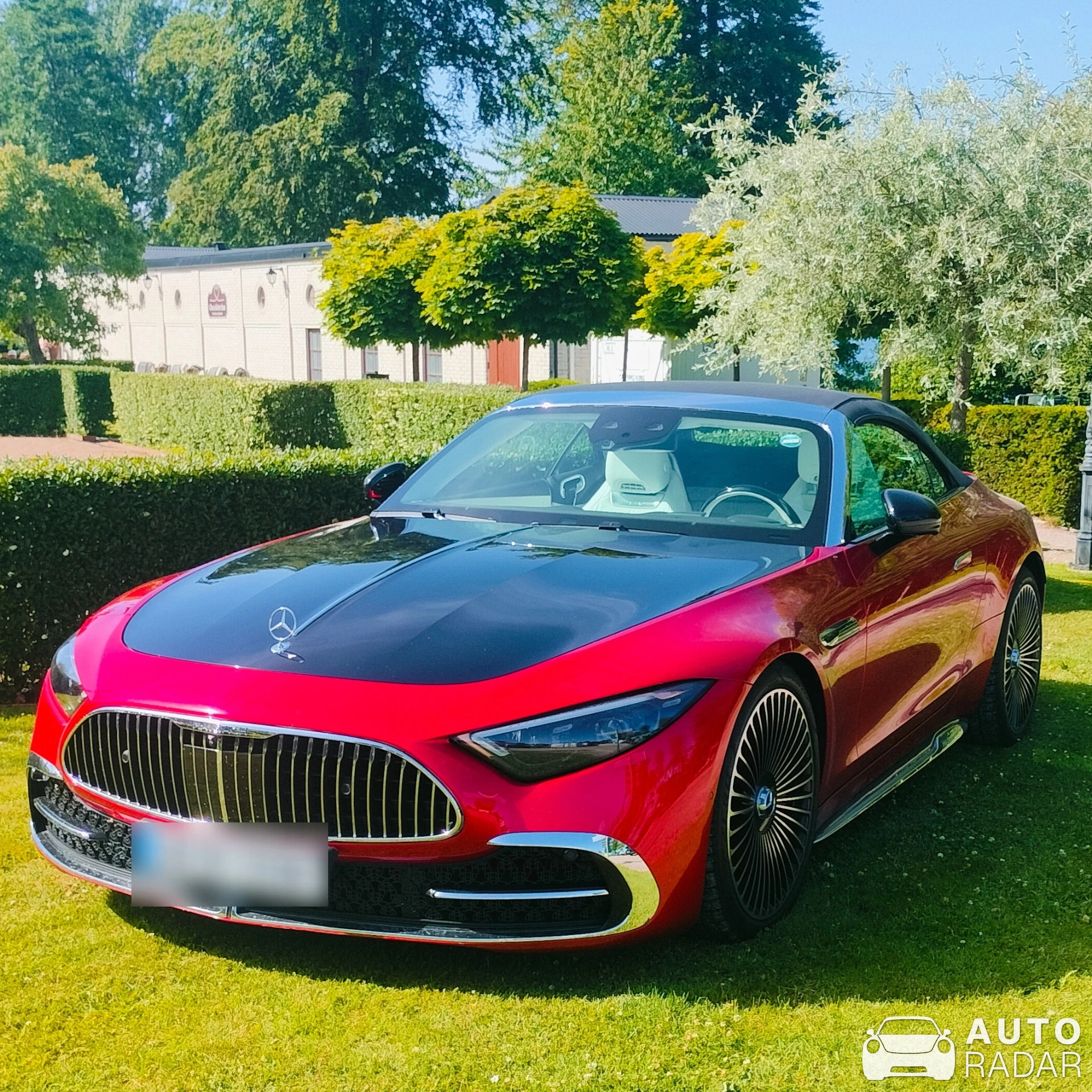 Mercedes-Maybach SL 680 spotted in Båstad