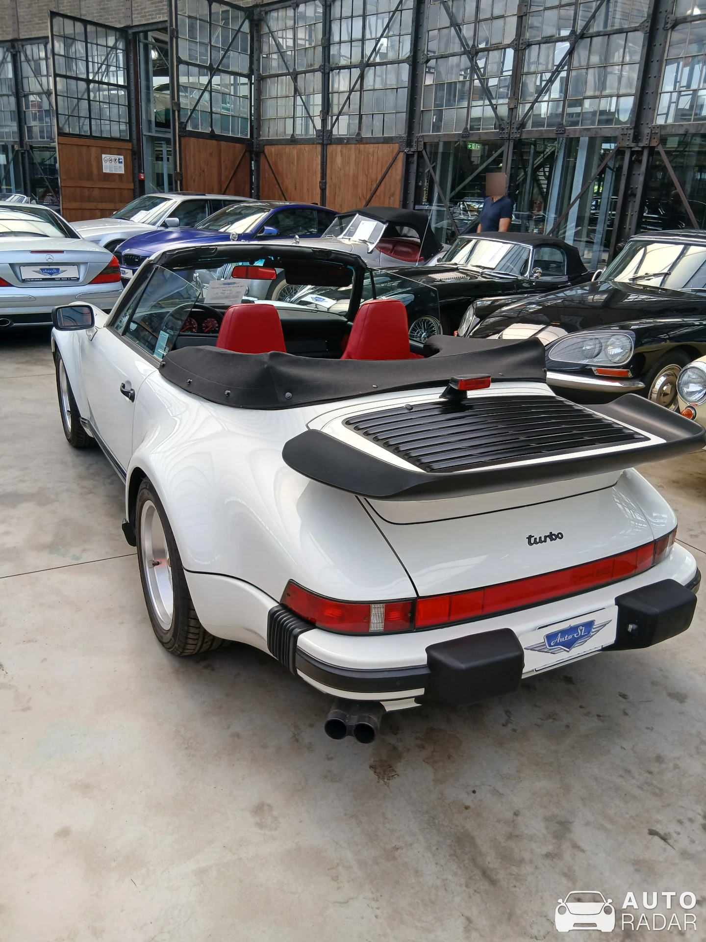 Porsche 930 Turbo Cabriolet spotted in Düsseldorf