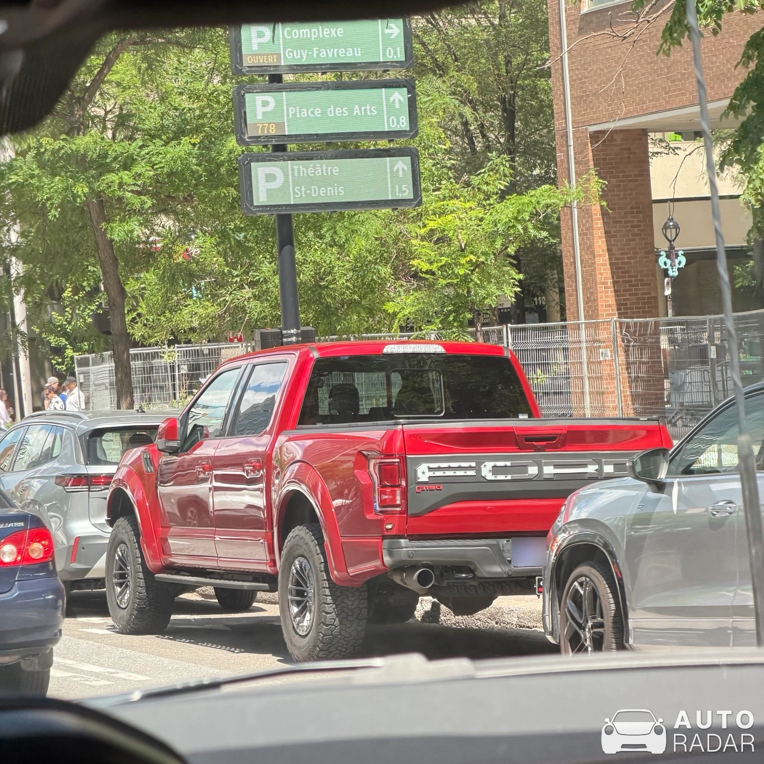 Ford F-150 Raptor spotted in Montréal