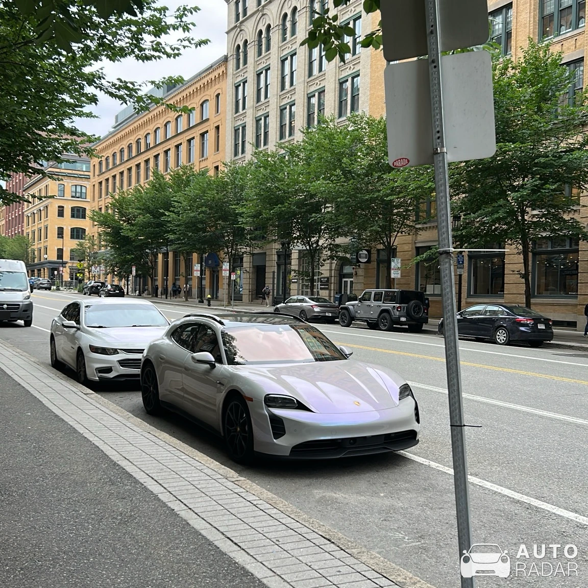 Porsche Taycan Cross Turismo MkI spotted in Norwell