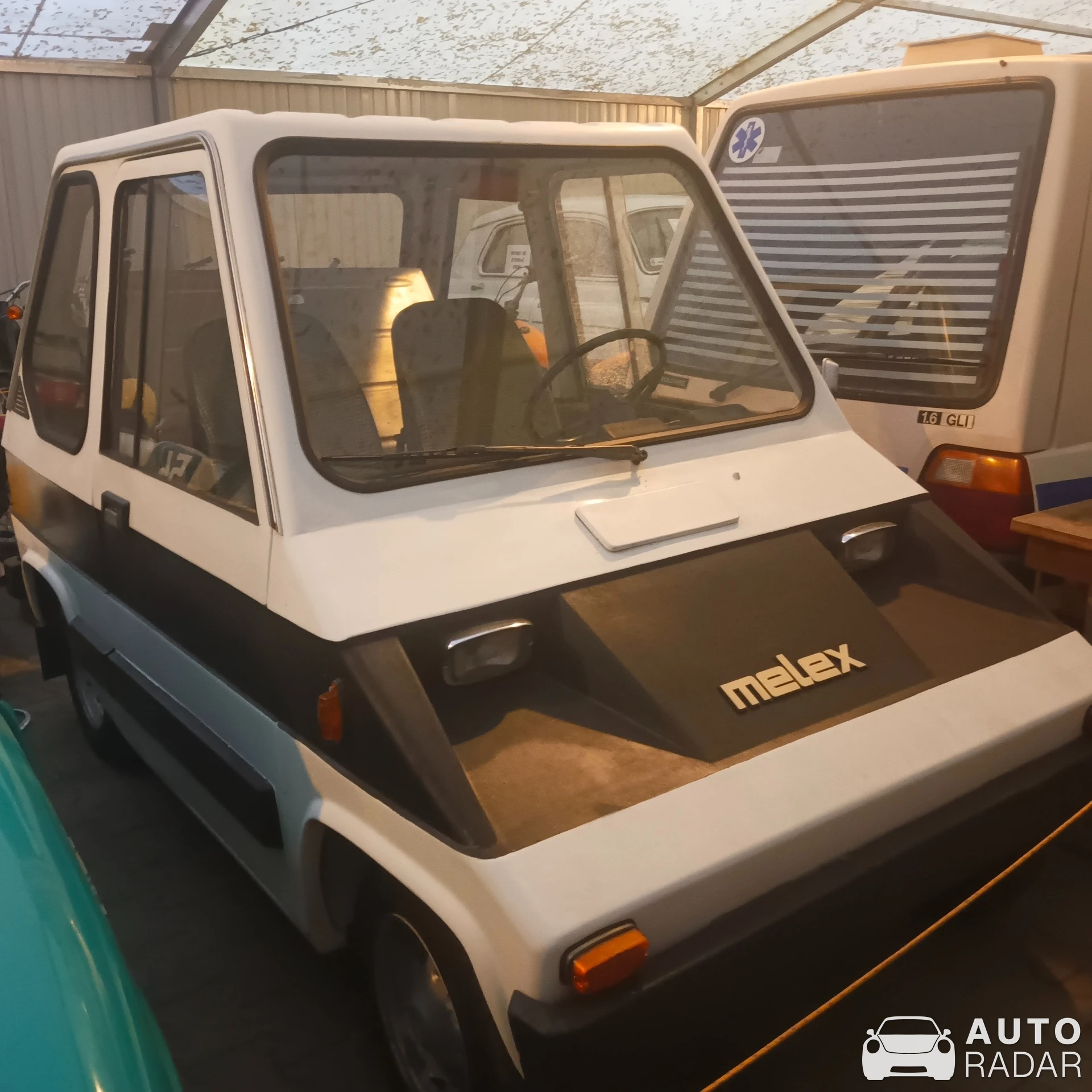 Melex Electro City Car spotted in Nieborów