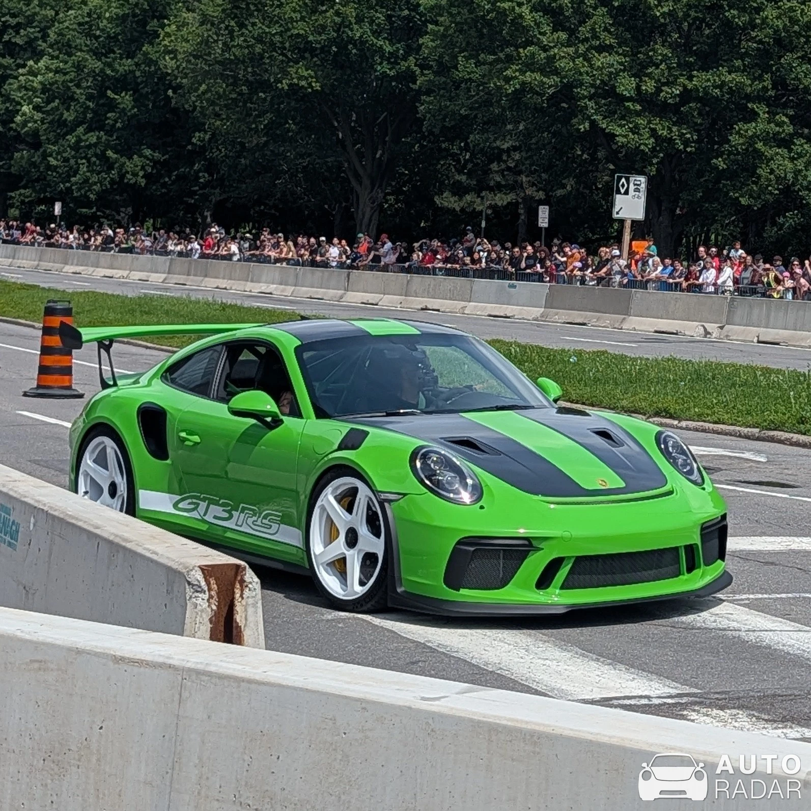 Porsche 991 GT3 RS MkII Weissach Package spotted in Ottawa