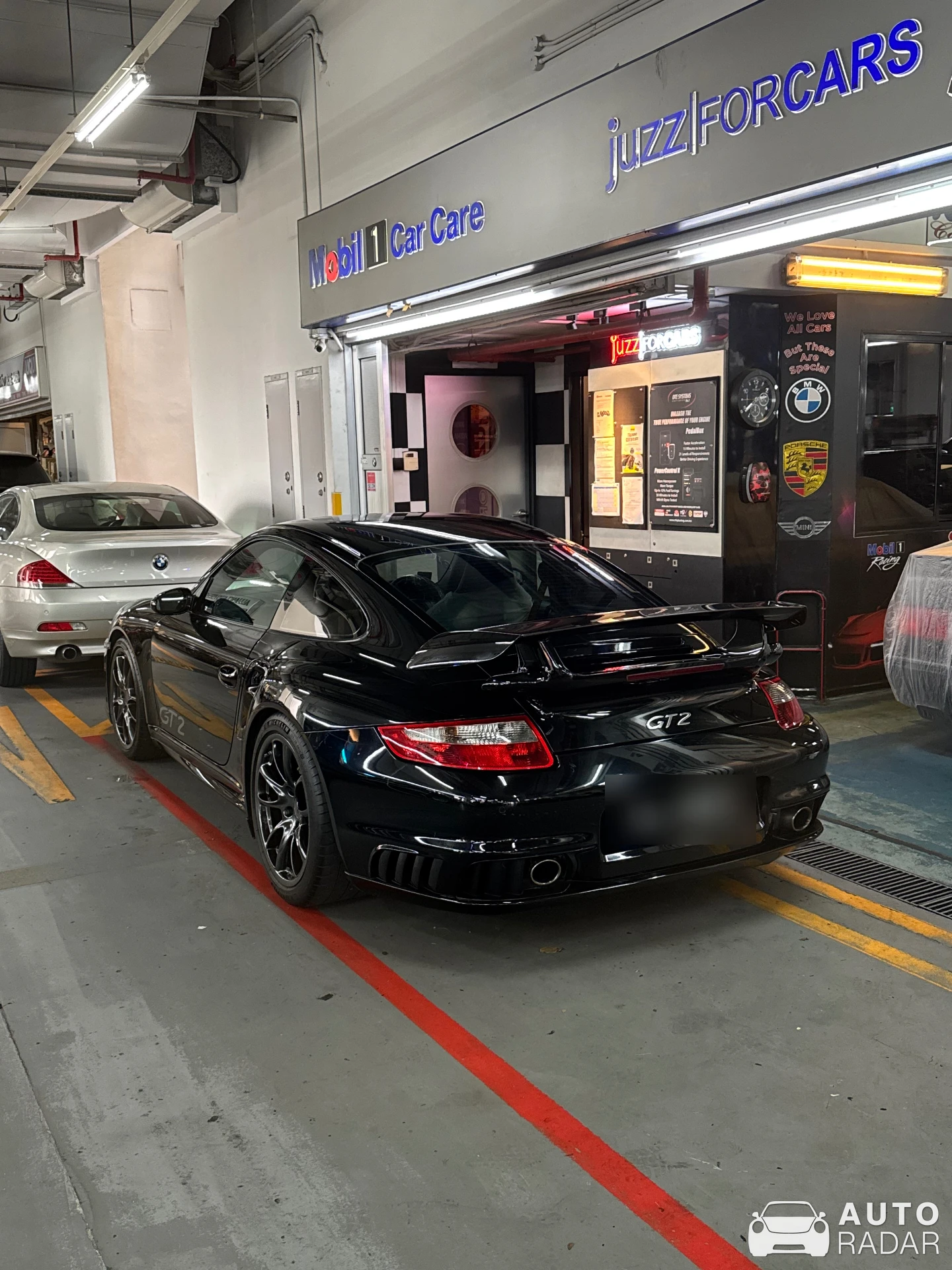 Porsche 997 GT2 spotted in Singapore