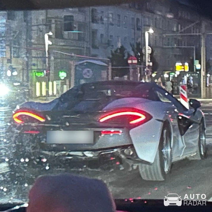 McLaren 570S Spider spotted in Poznań