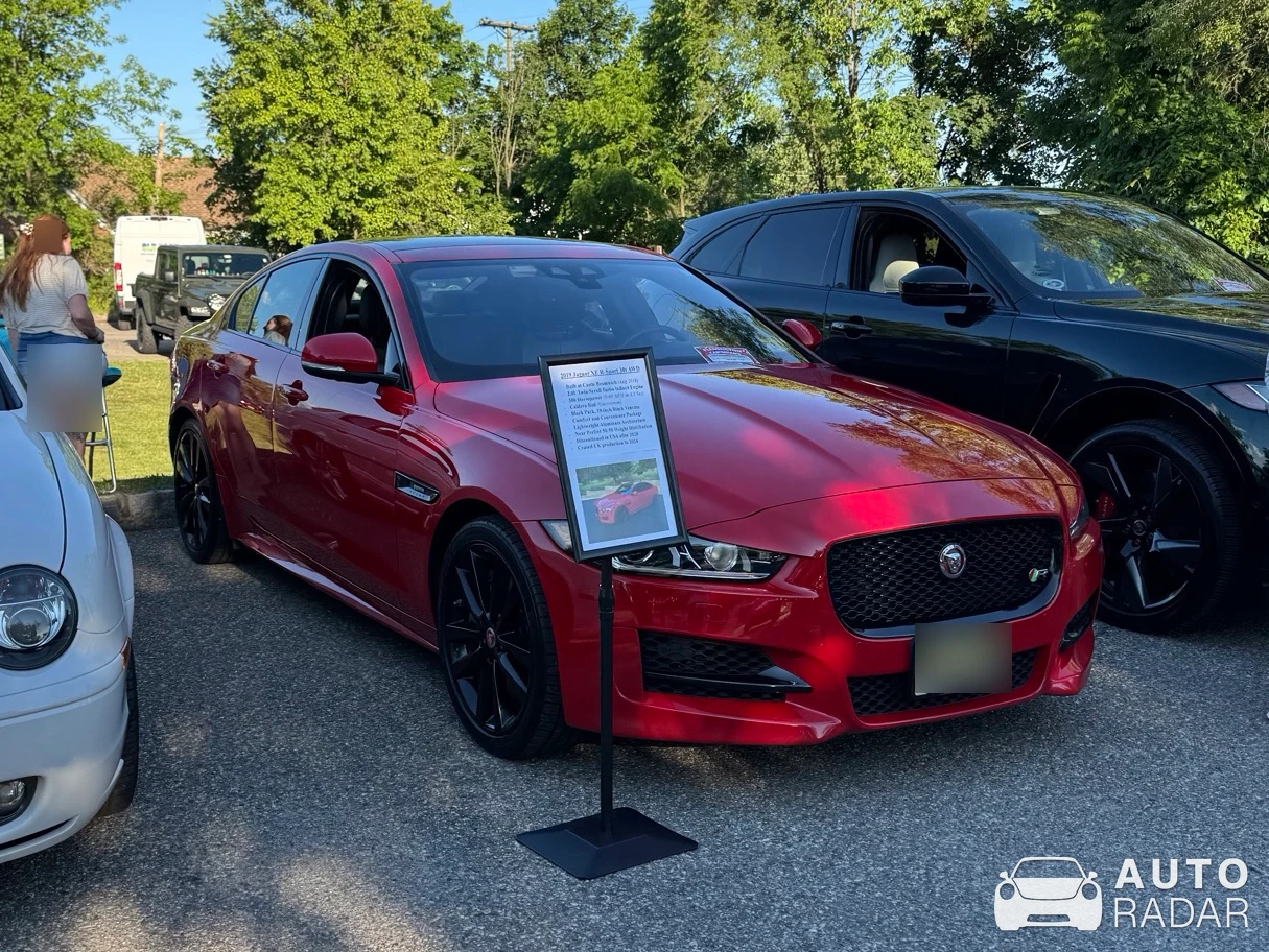 Jaguar XE spotted in Flemington