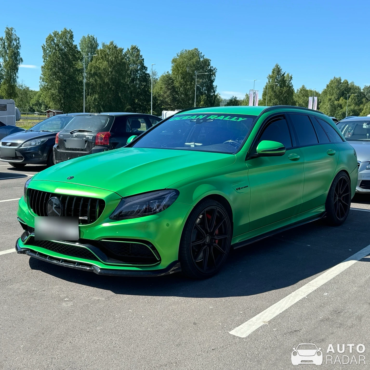 Mercedes-AMG C 63 S Estate S205 spotted in Charlottenberg