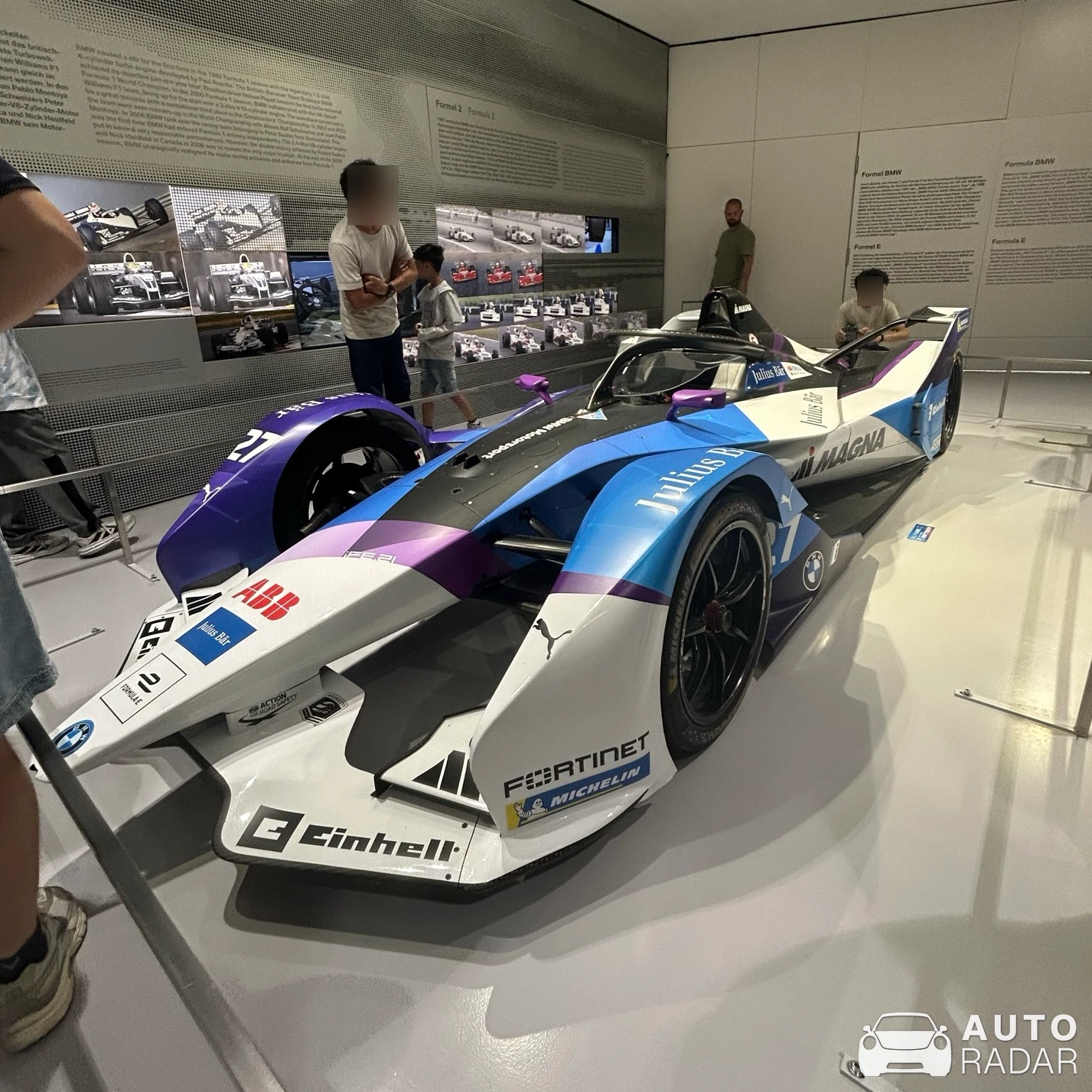 BMW iFE.21 Formula E Gen2 spotted in München, Deutschland