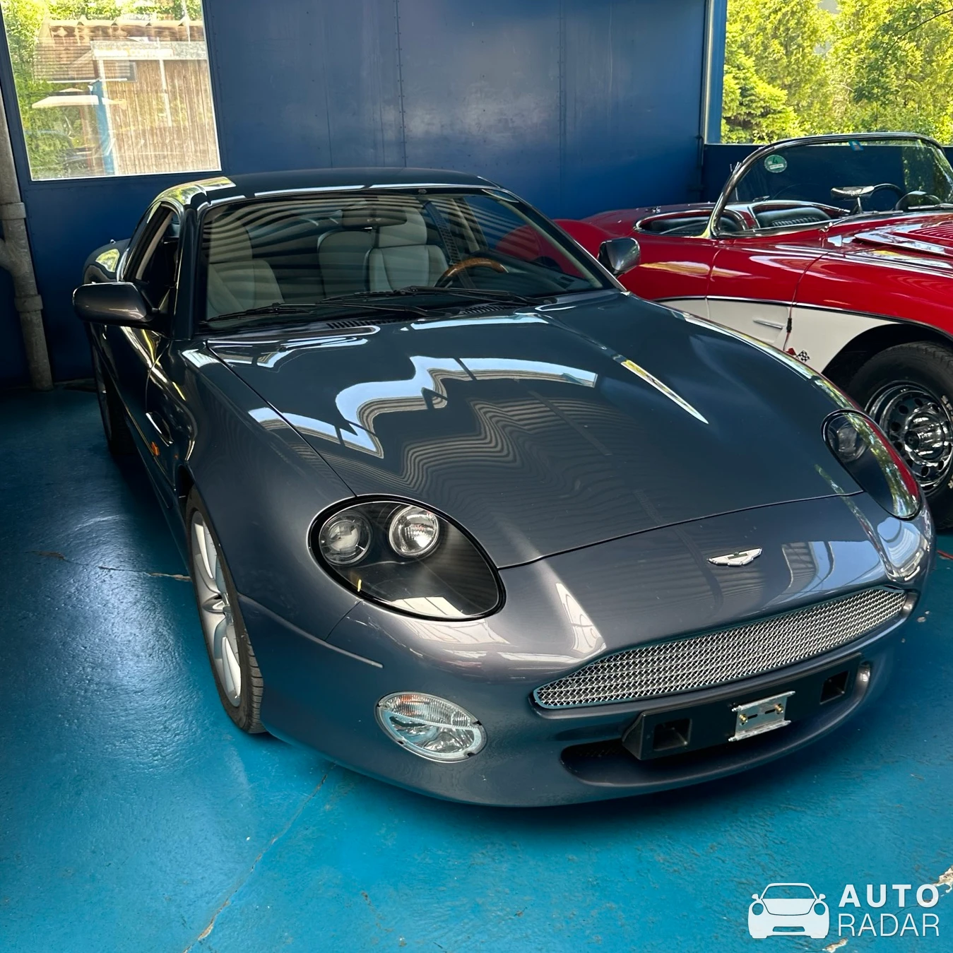 Aston Martin DB7 Vantage spotted in Oberweningen