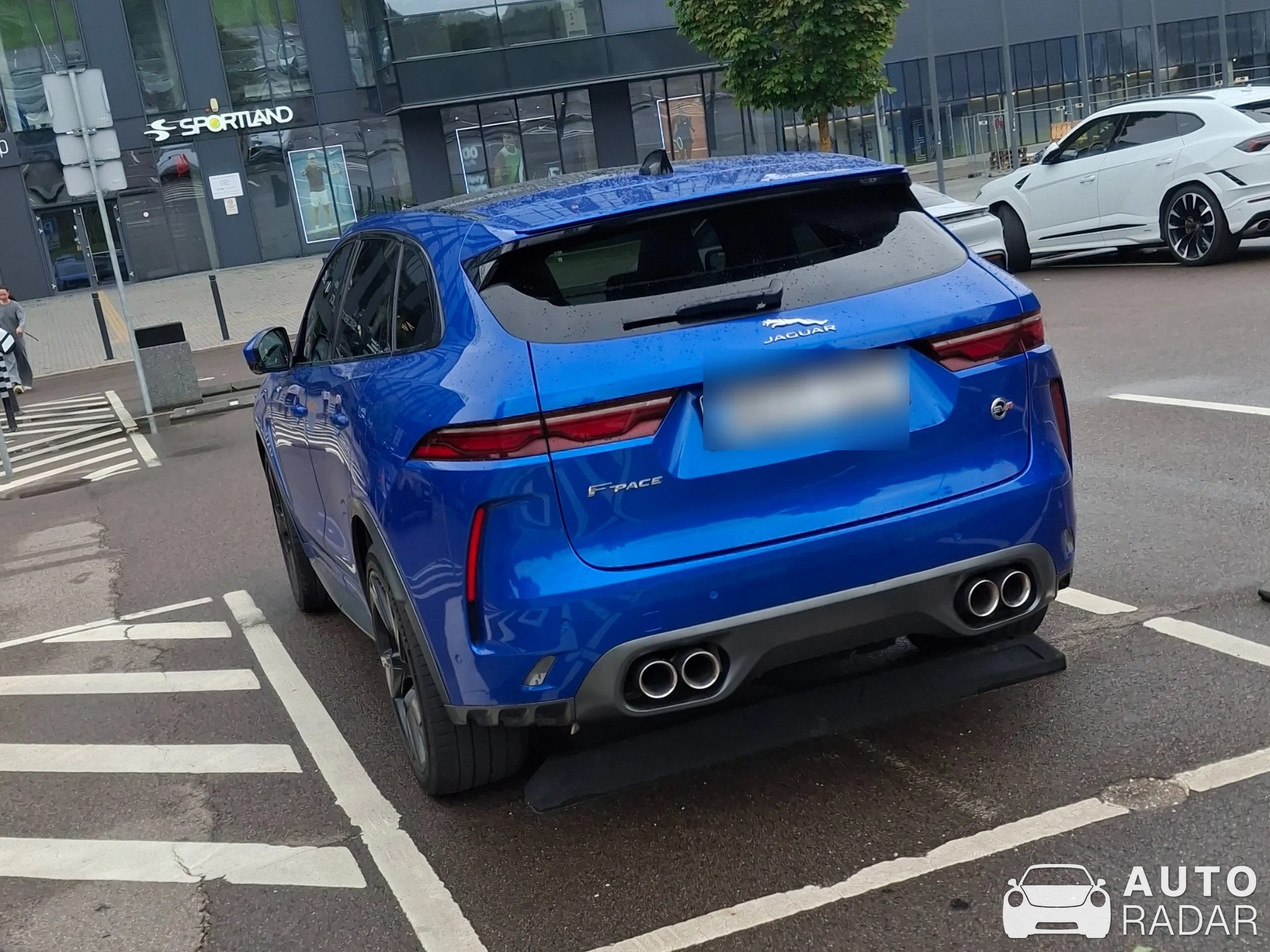 Jaguar F-PACE SVR spotted in Vilnius