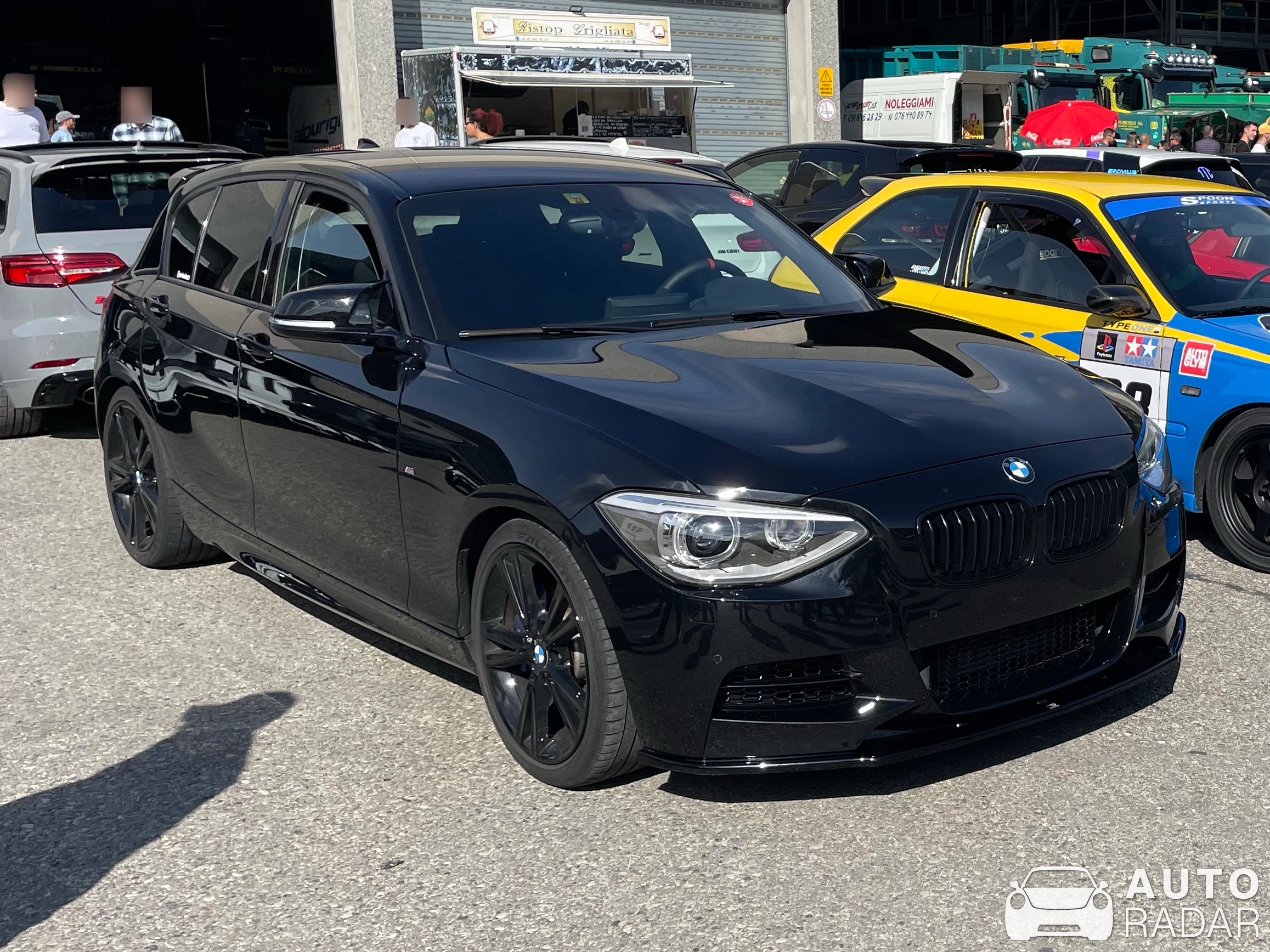 BMW M135i F21 spotted in Riva San Vitale