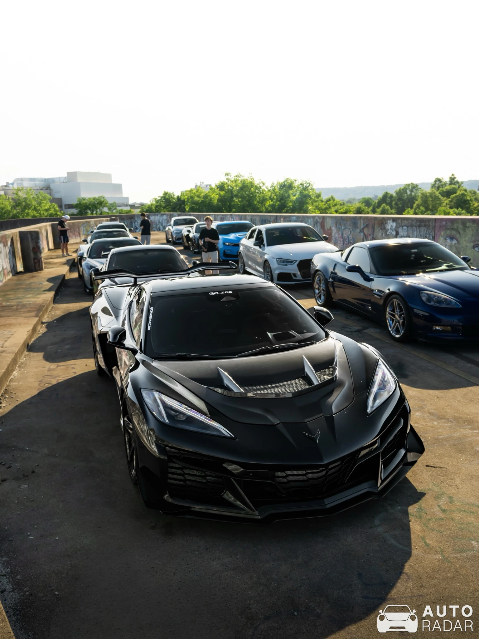 Chevrolet Corvette C8 ZR1 spotted in Cambridge