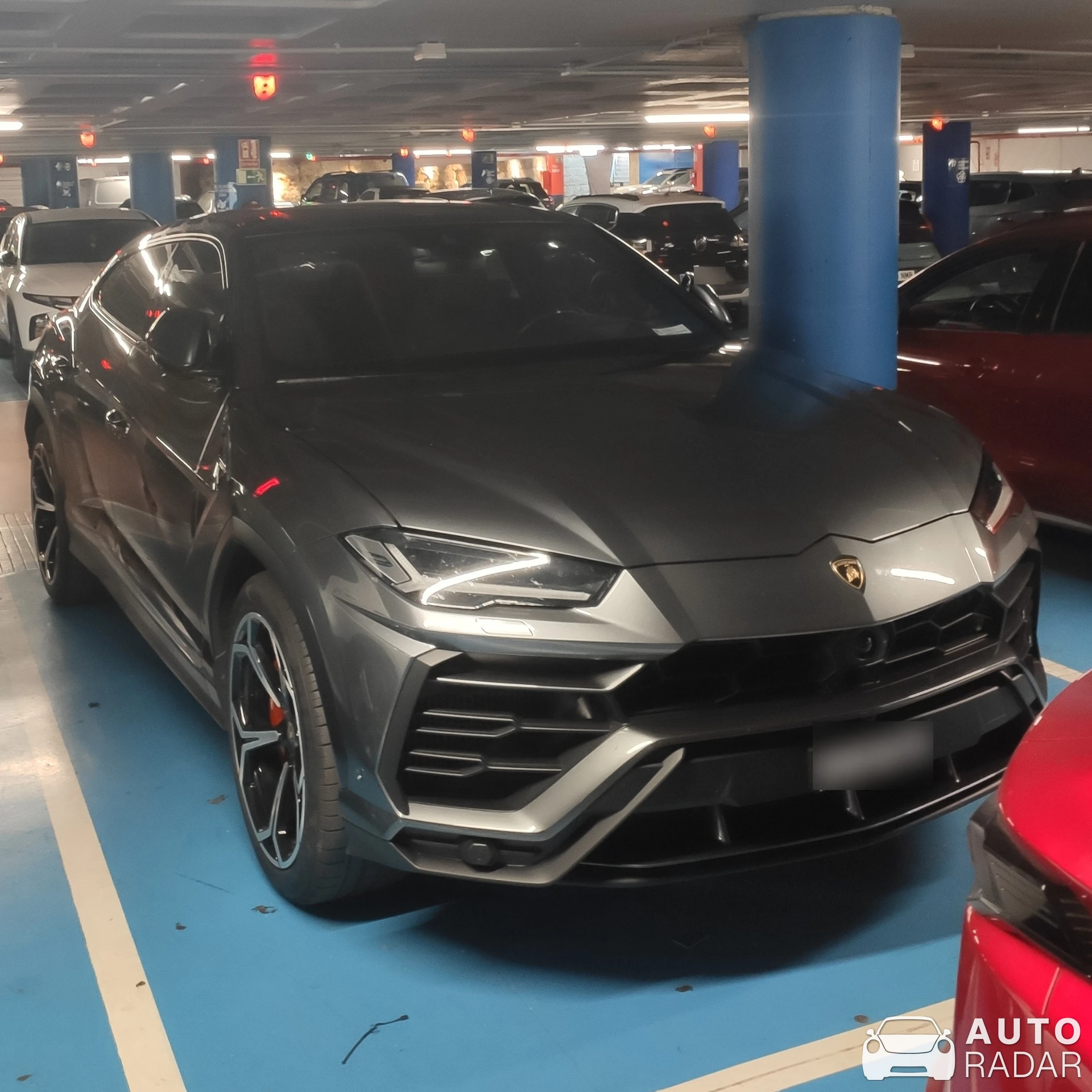 Lamborghini Urus spotted in Málaga