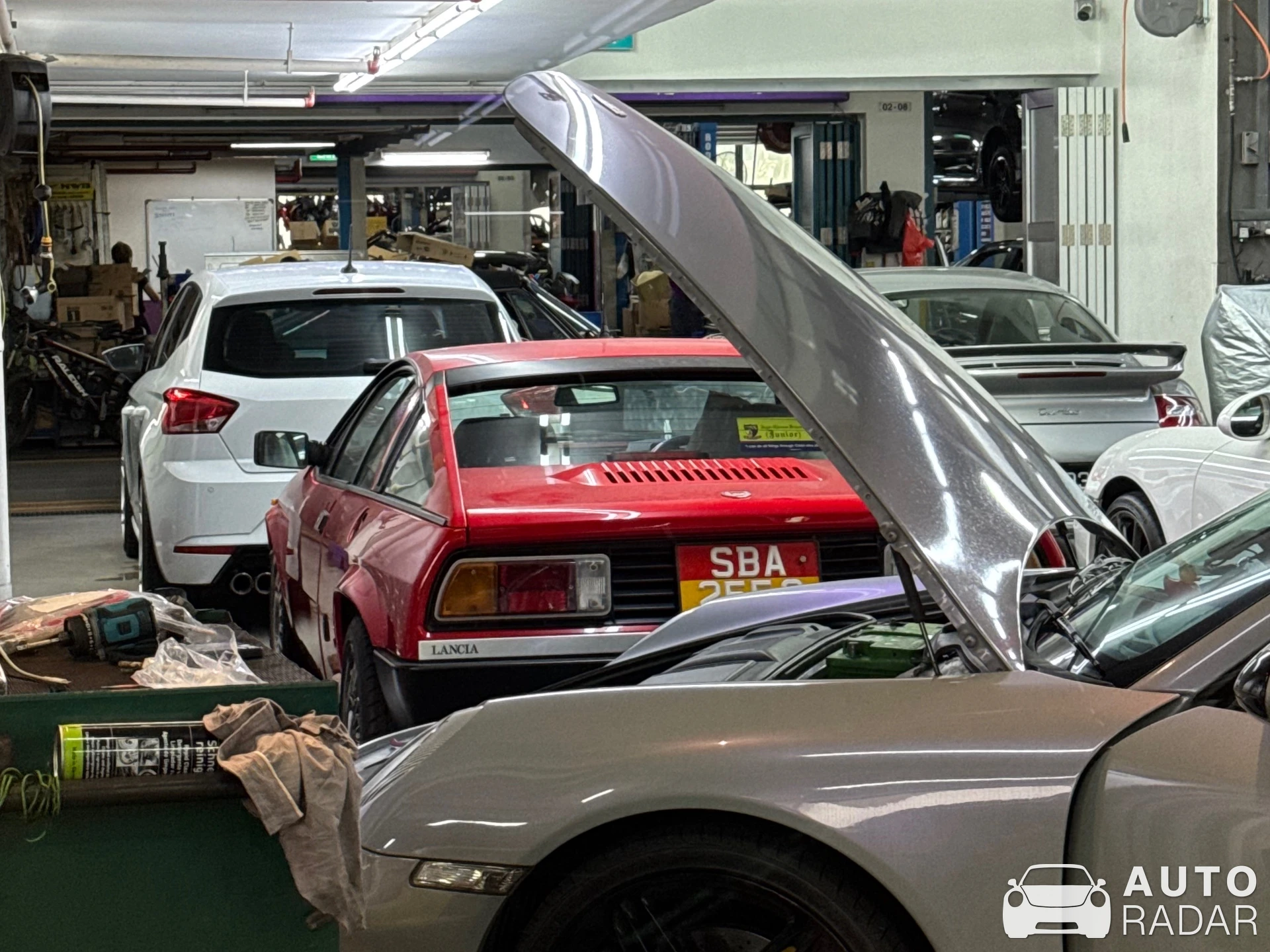 Lancia Beta Montecarlo spotted in Singapore