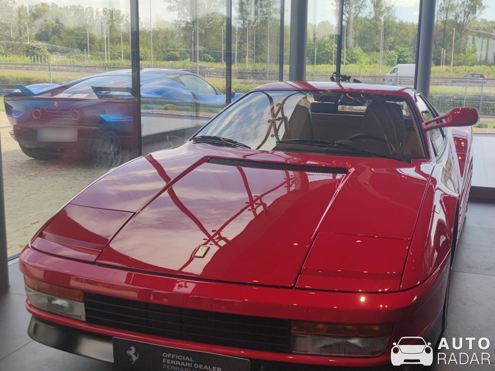 Ferrari Testarossa Monospecchio spotted in Warszawa