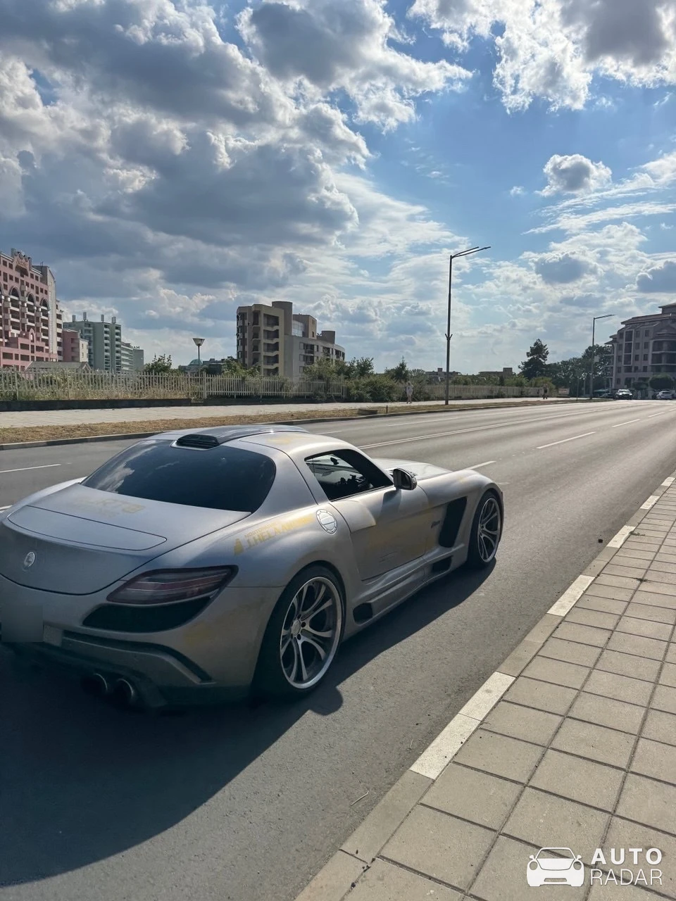 Mercedes-Benz FAB Design SLS AMG Gullstream spotted in Слънчев бряг