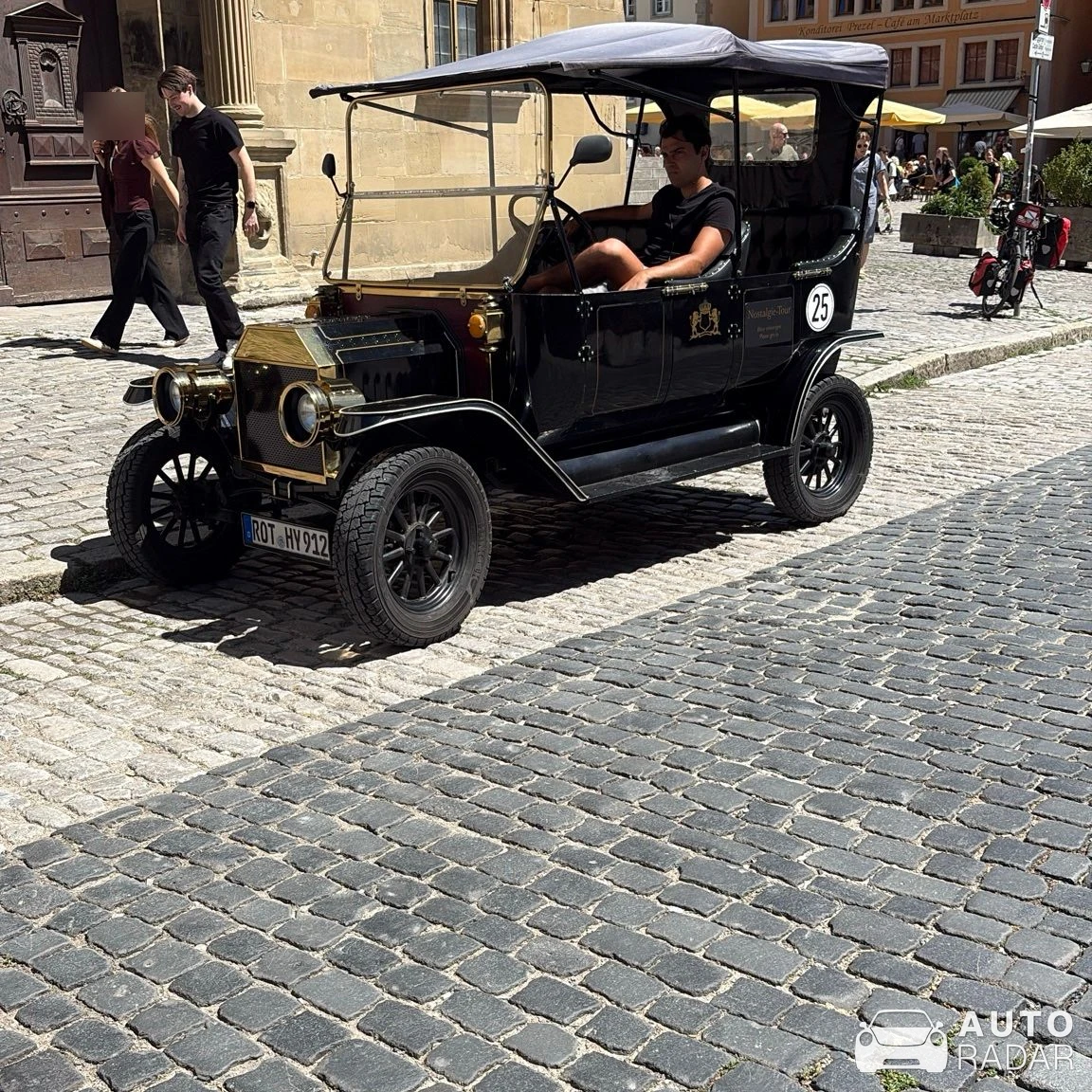Ford Model T spotted in Rothenburg ob der Tauber
