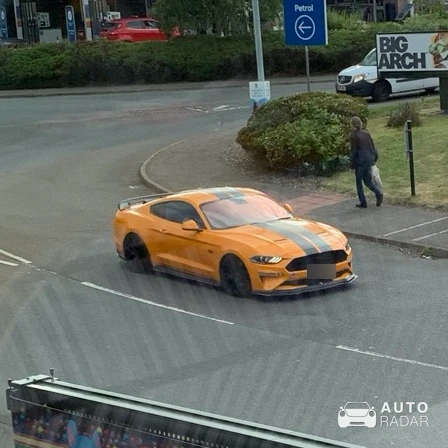 Ford Mustang GT S550 spotted in Edinburgh