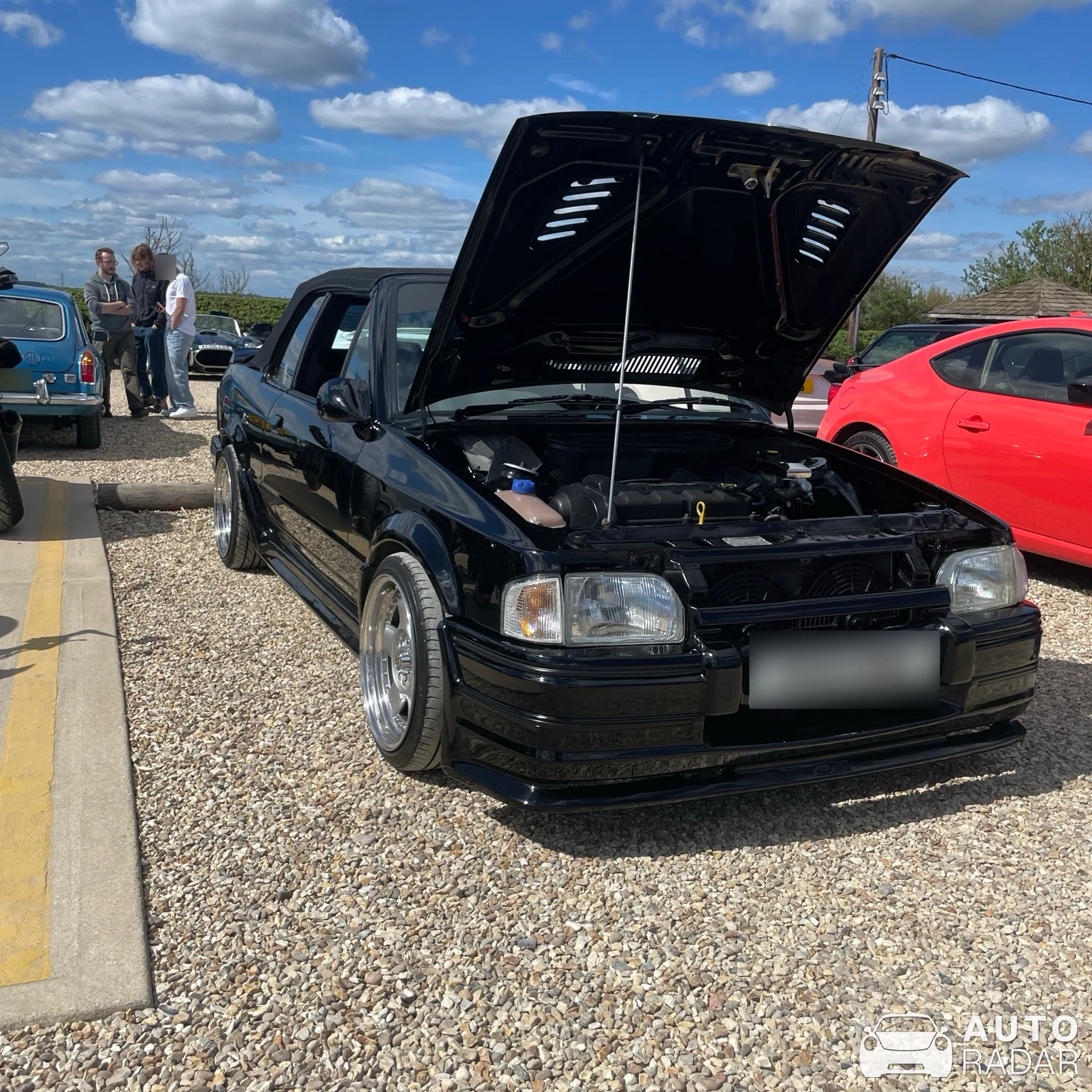 Ford Escort RS Cosworth spotted in Bedford